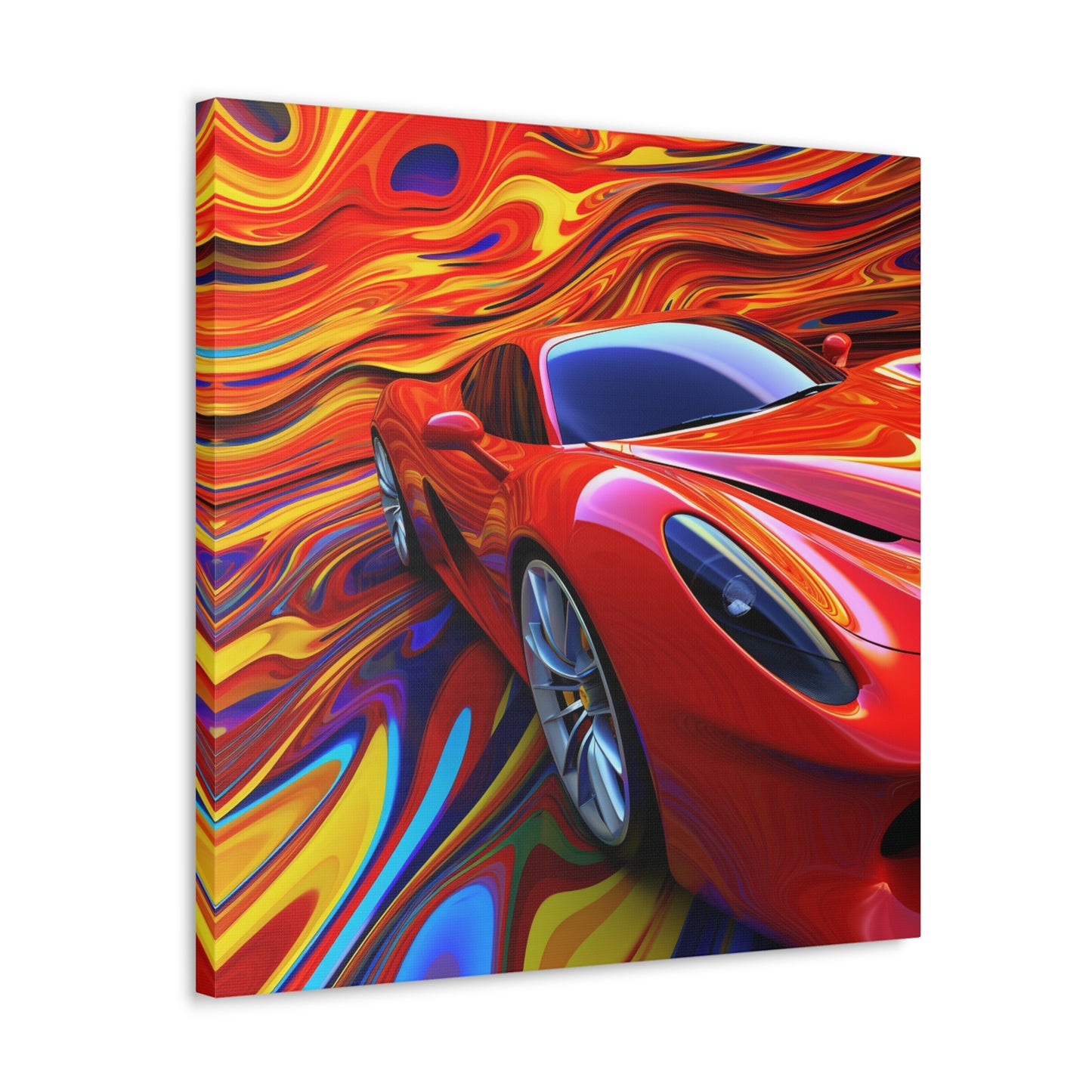 Canvas Gallery Wraps Ferrari Water Fusion 4