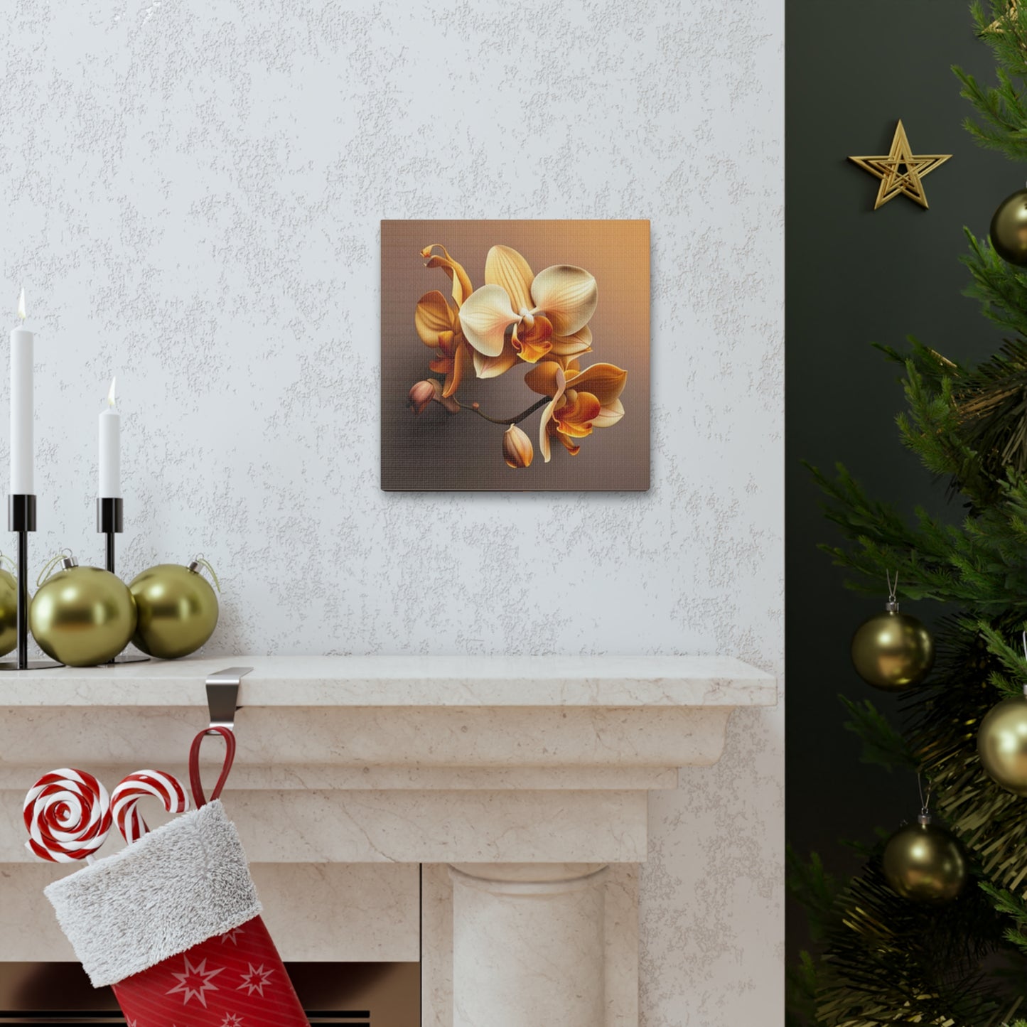 Canvas Gallery Wraps orchid pedals 2