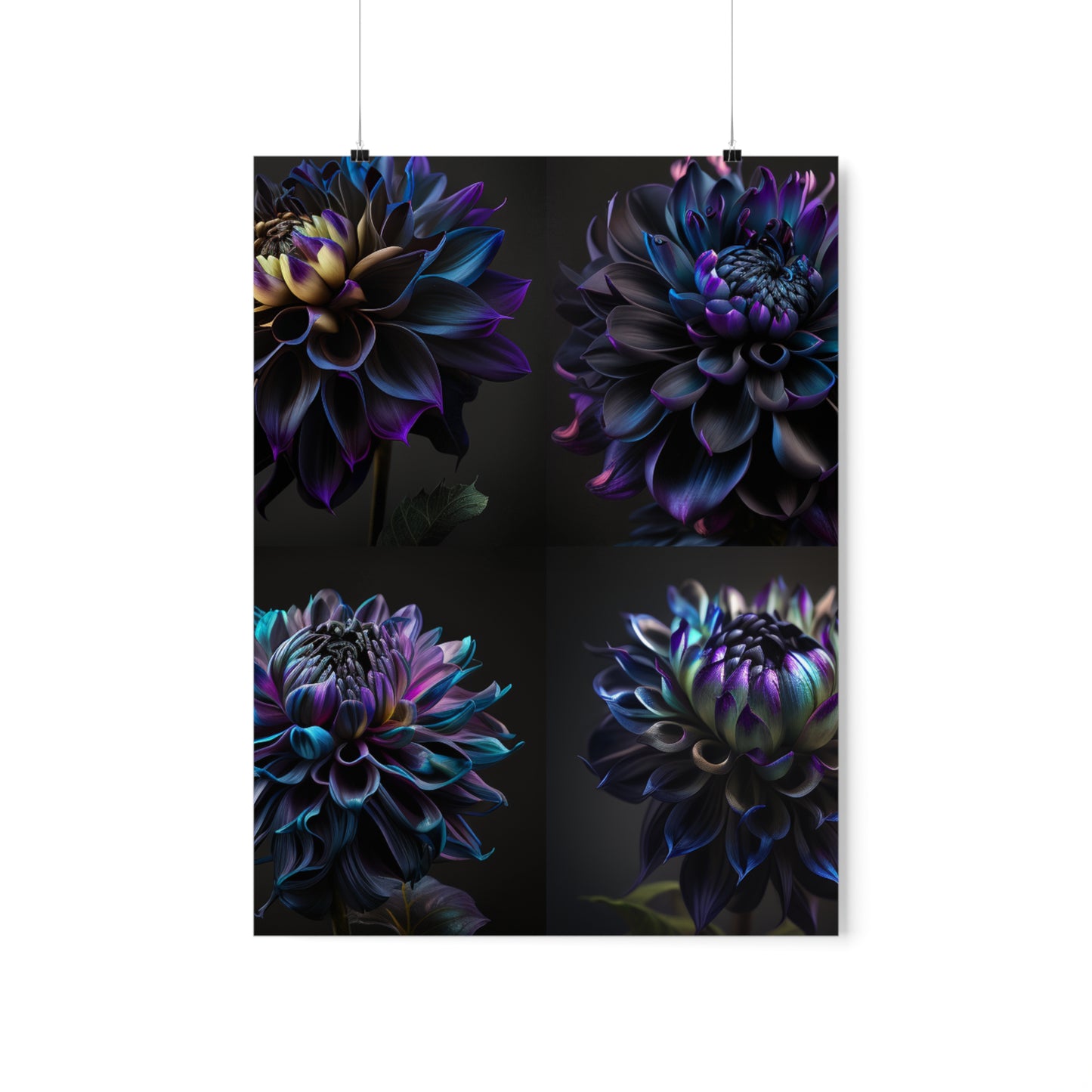 Premium Matte Vertical Posters Dahlia Purple 5