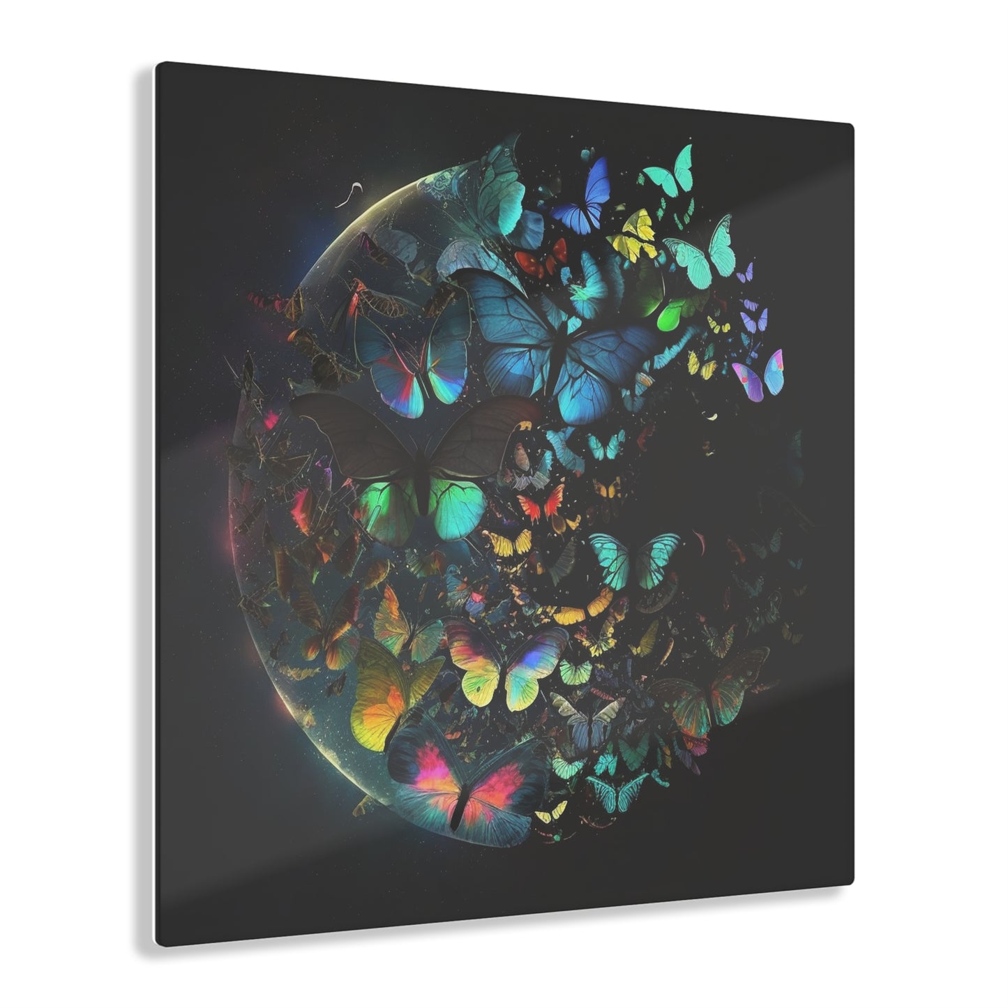 Acrylic Prints Moon Butterfly 4