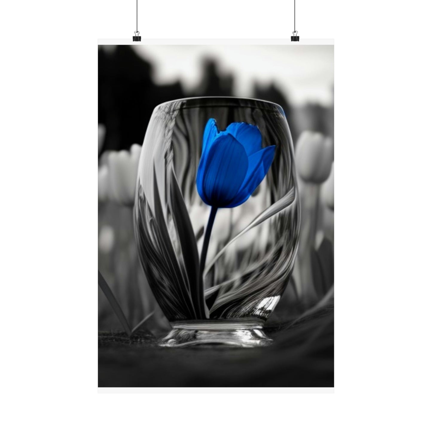 Premium Matte Vertical Posters Tulip 4