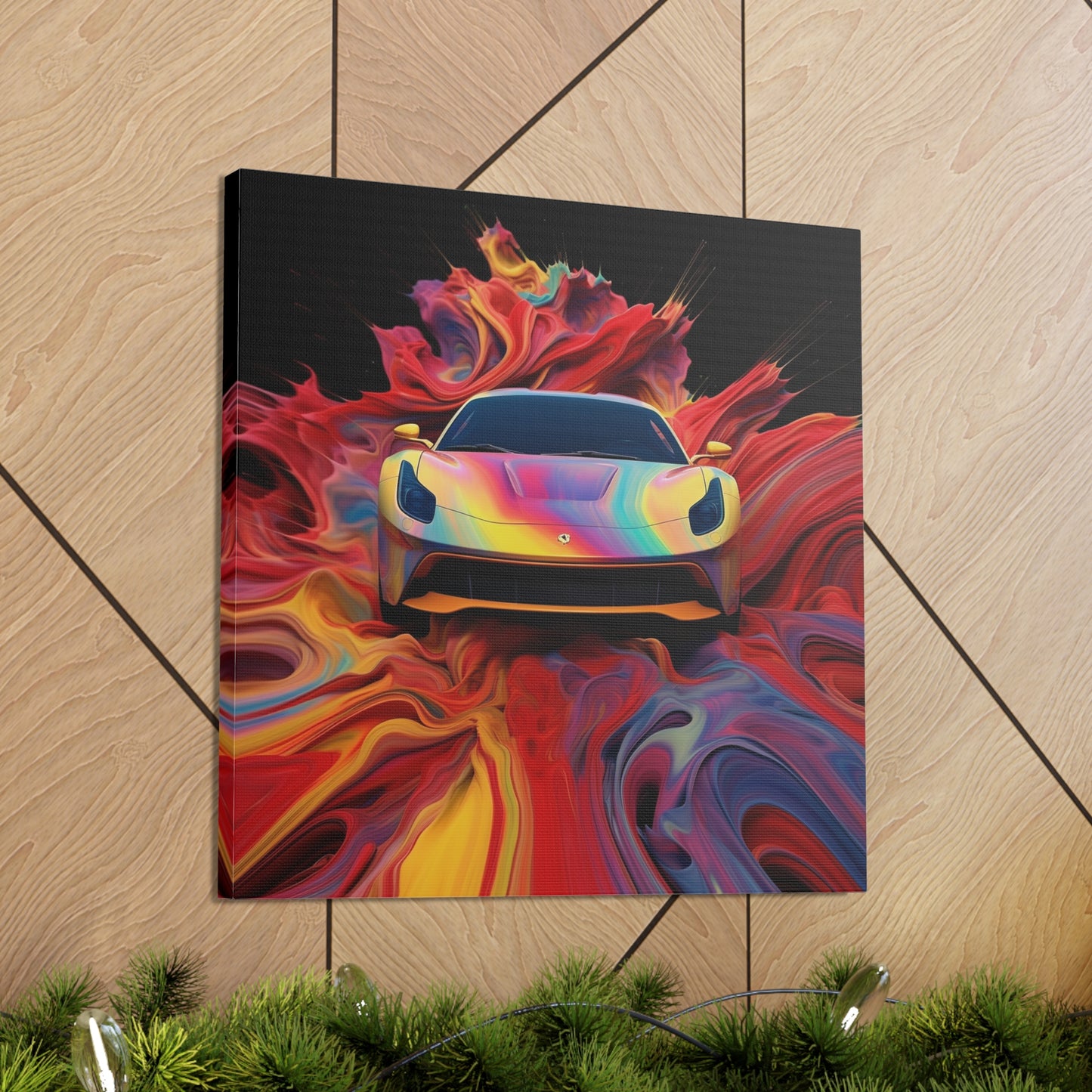 Canvas Gallery Wraps Ferrari Water Fusion 1