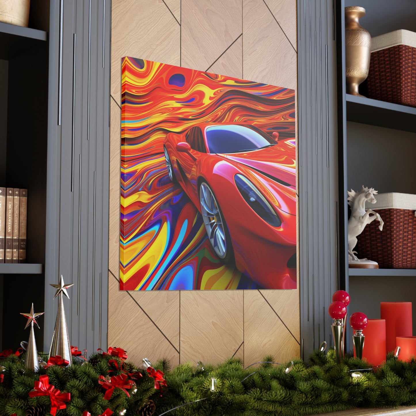 Canvas Gallery Wraps Ferrari Water Fusion 4