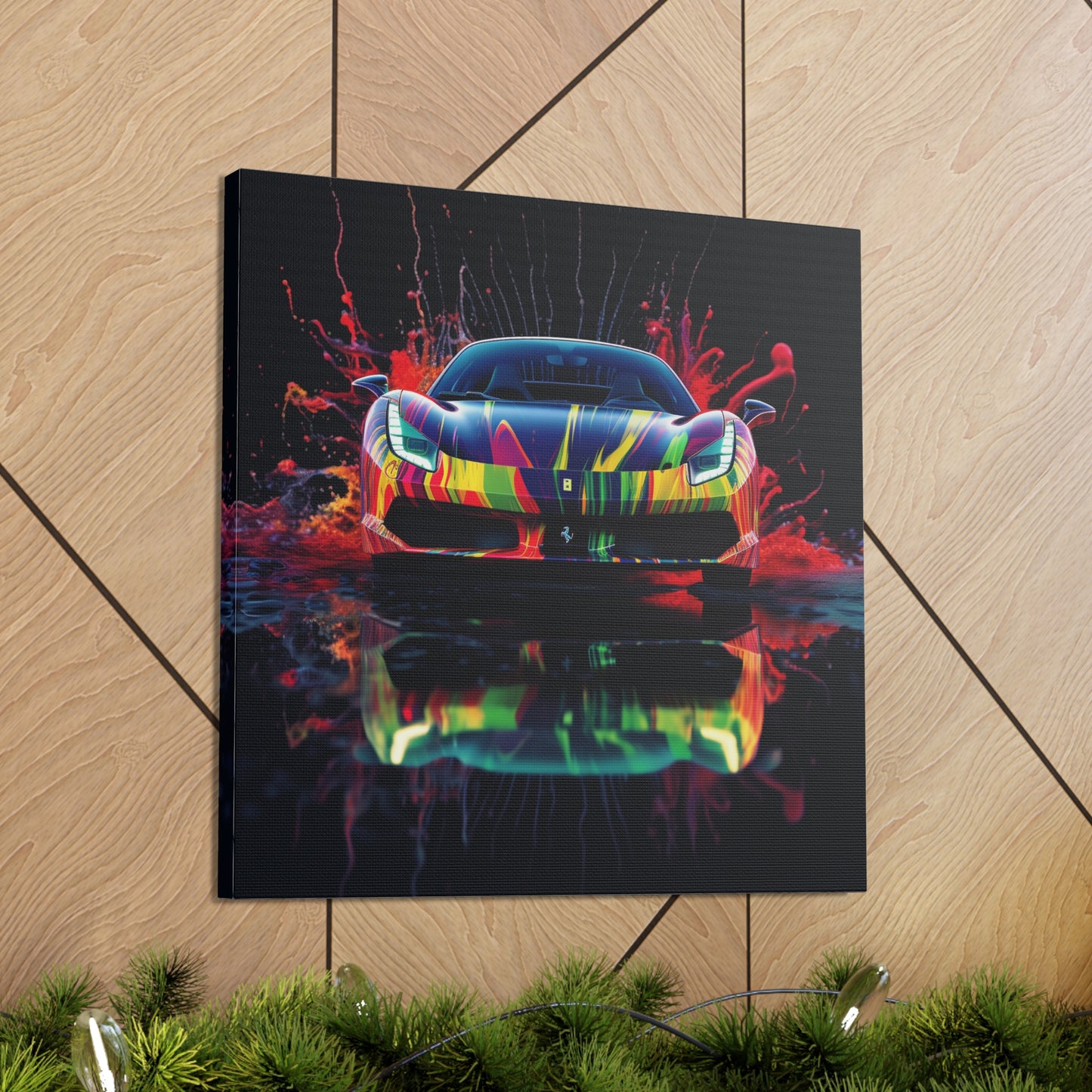 Canvas Gallery Wraps Ferrari Fusion Water 1