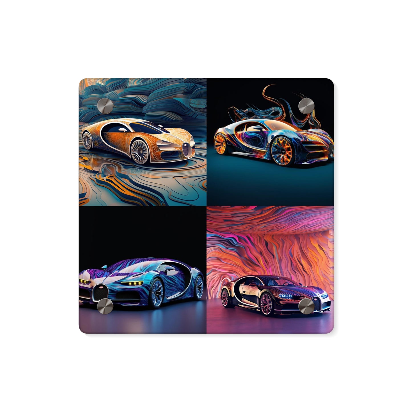 Acrylic Wall Art Panels Bugatti Abstract Flair 5