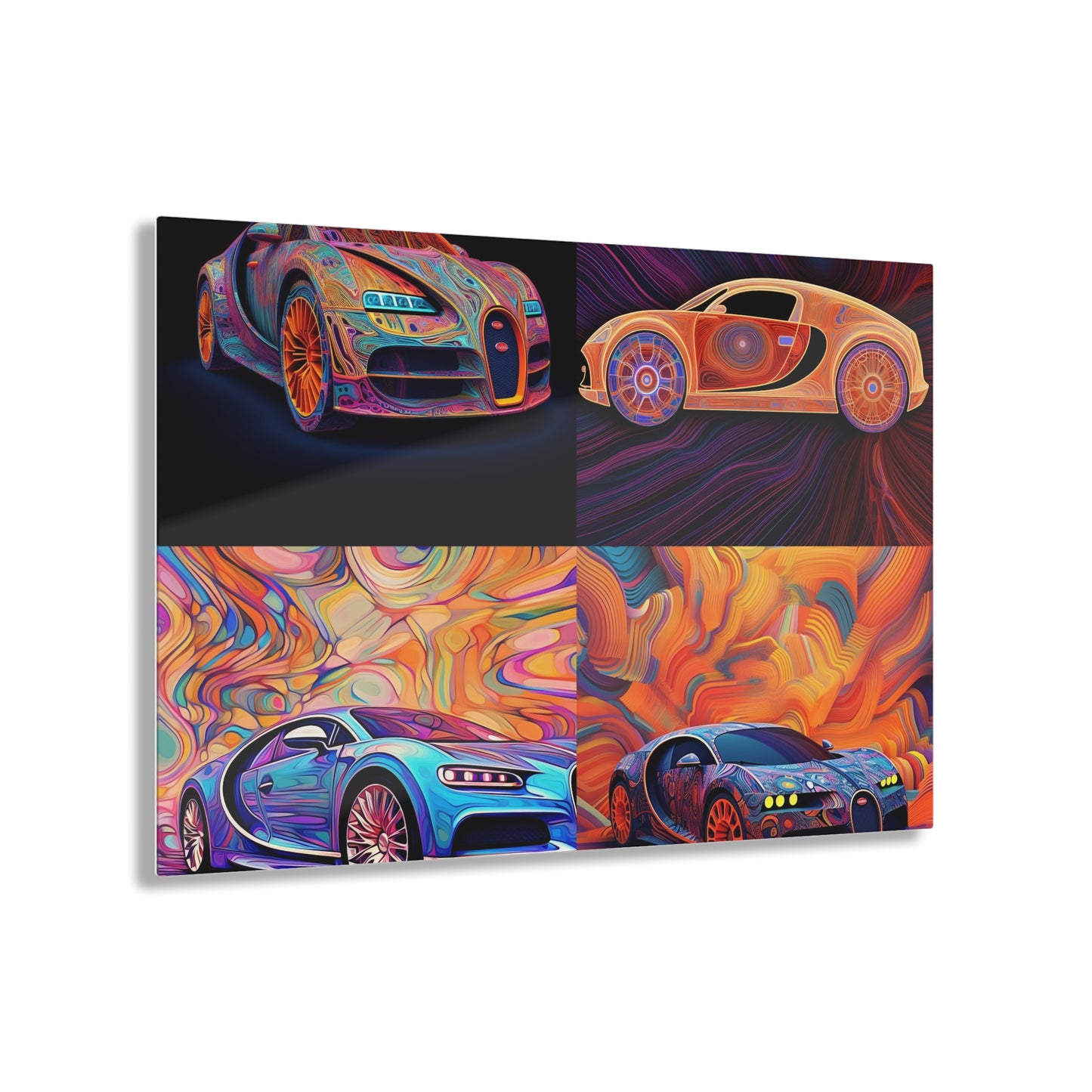 Acrylic Prints Bugatti Abstract Concept 5