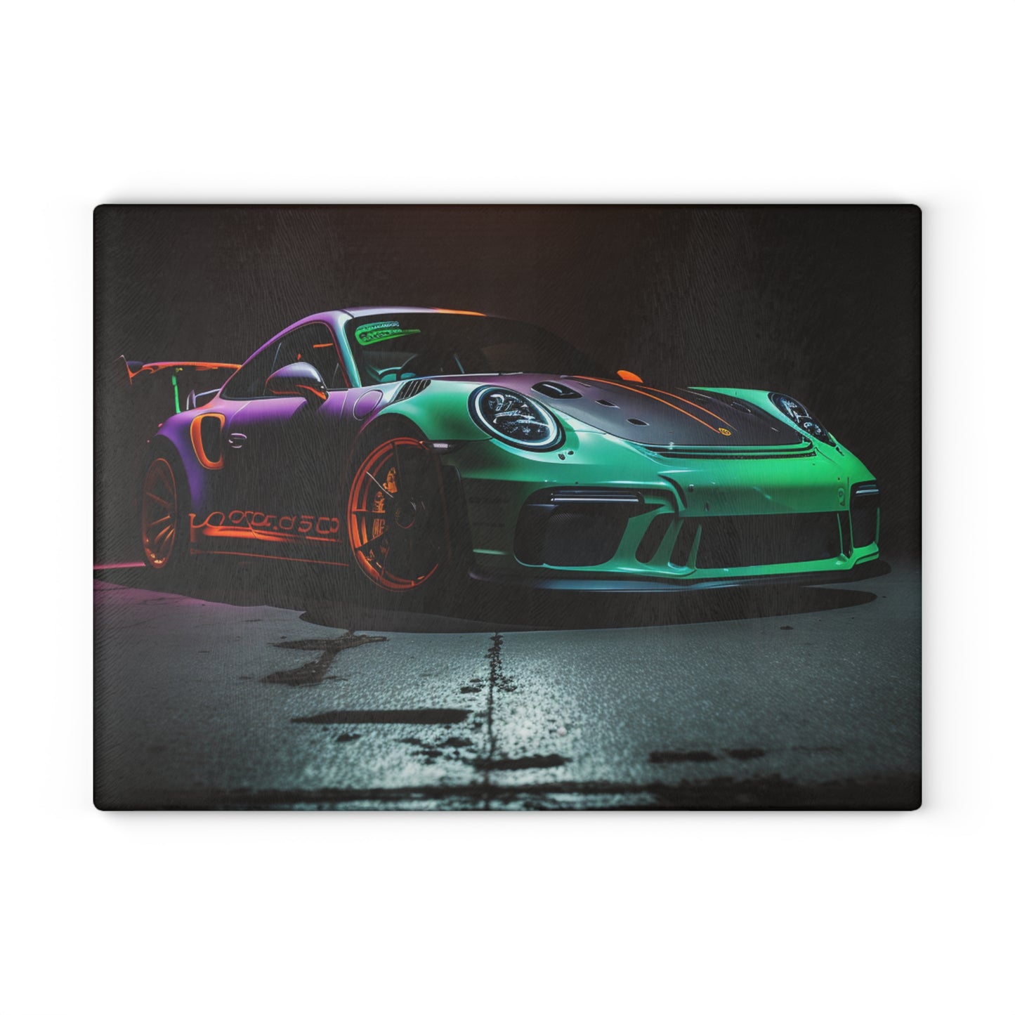 Glass Cutting Board Porsche Color 4