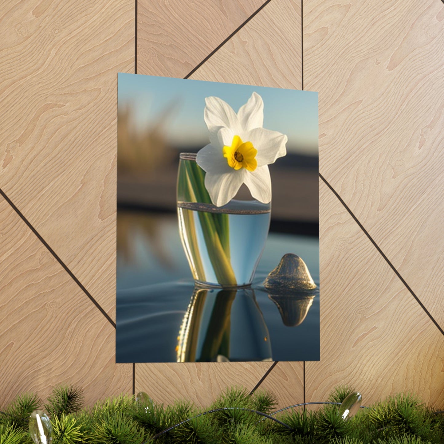 Premium Matte Vertical Posters Daffodil 4