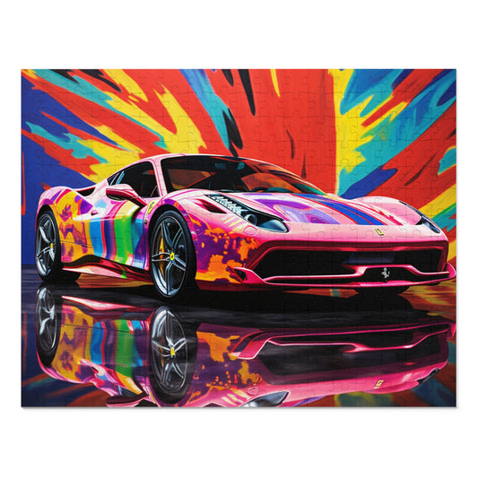 Jigsaw Puzzle (30, 110, 252, 500,1000-Piece) Hyper Colorfull Ferrari 3