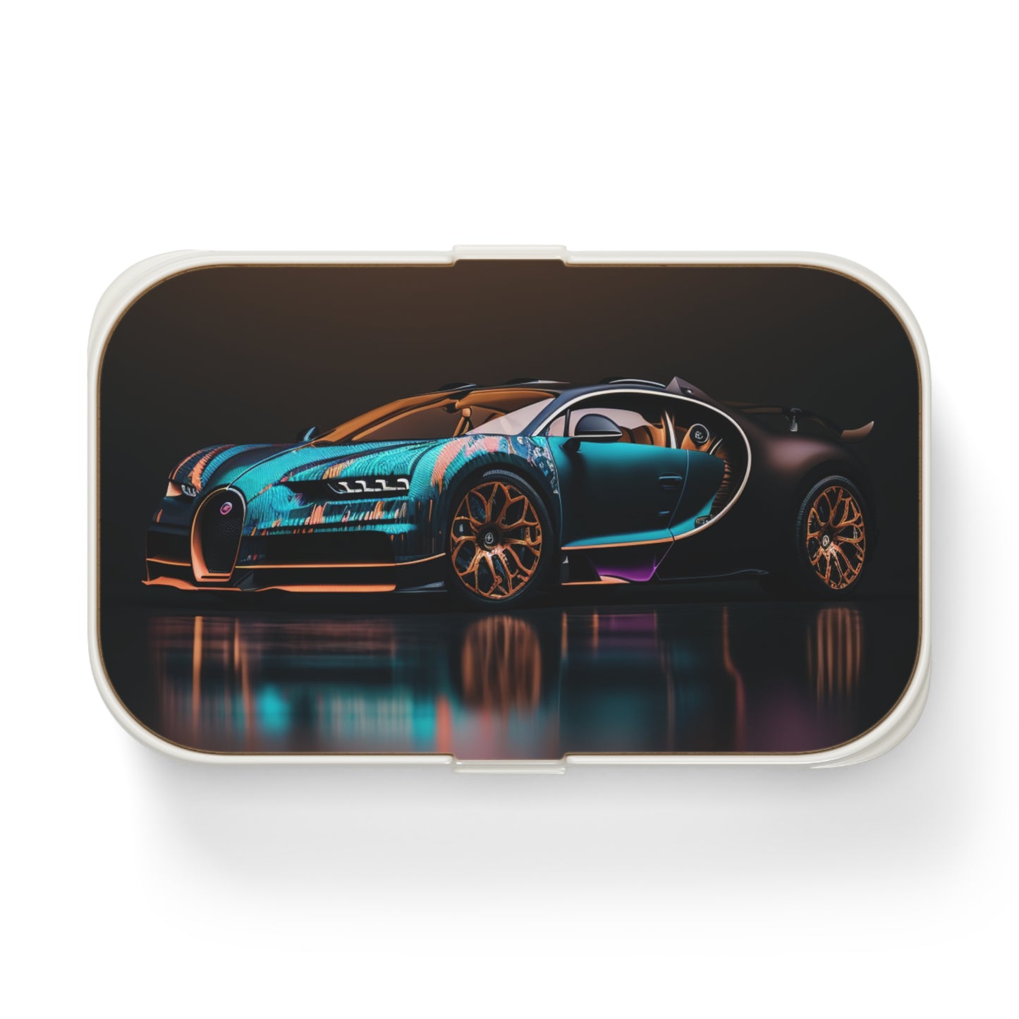 Bento Lunch Box Bugatti Blue 2