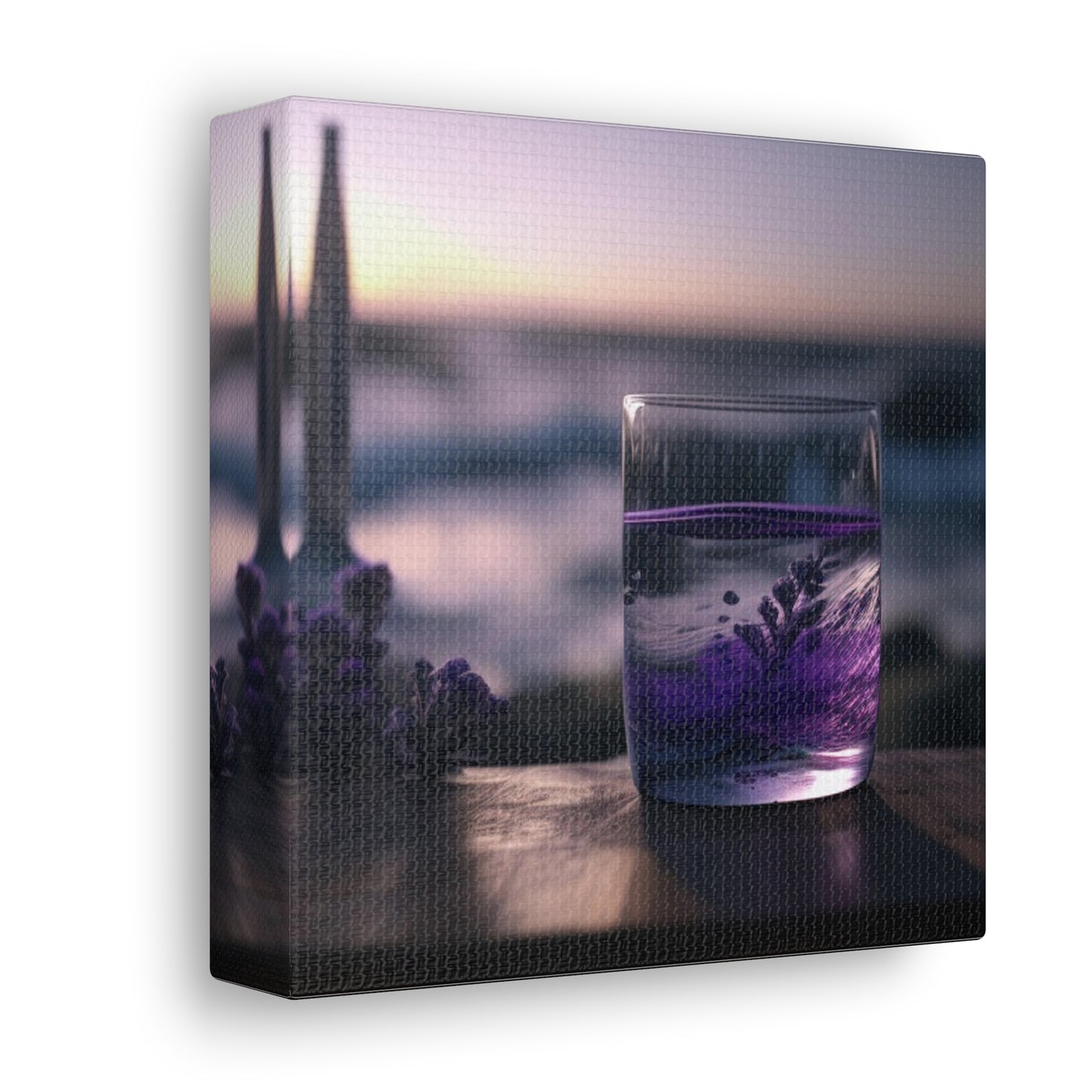 Canvas Gallery Wraps Lavender in a vase 4