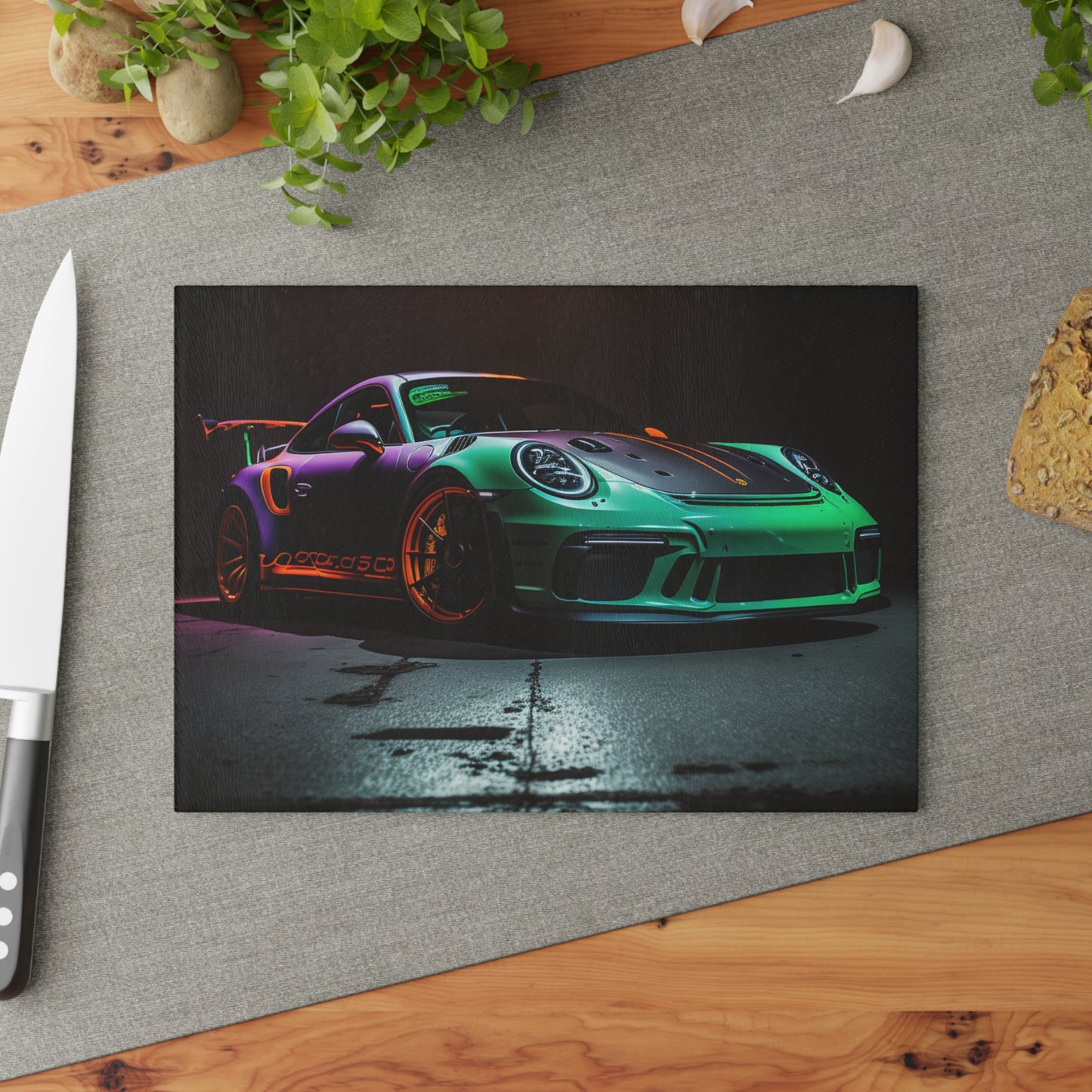 Glass Cutting Board Porsche Color 4