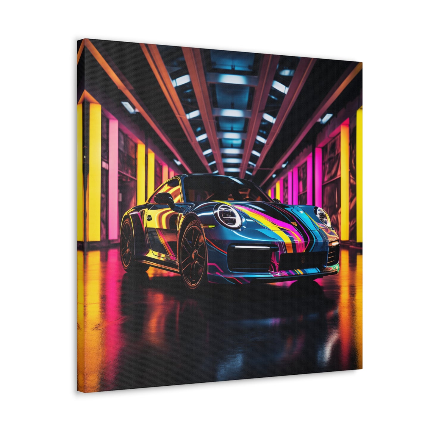 Canvas Gallery Wraps Macro Porsche 1