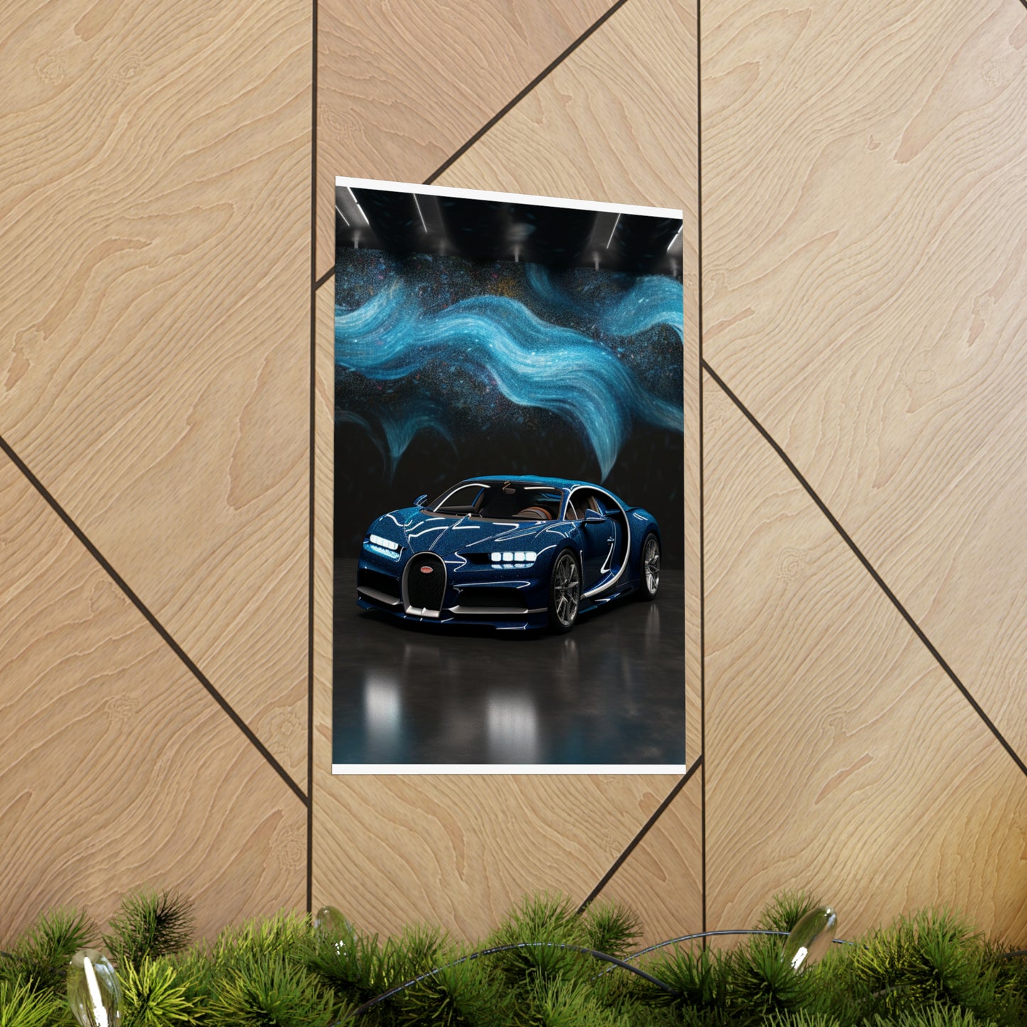 Premium Matte Vertical Posters Hyper Bugatti 3