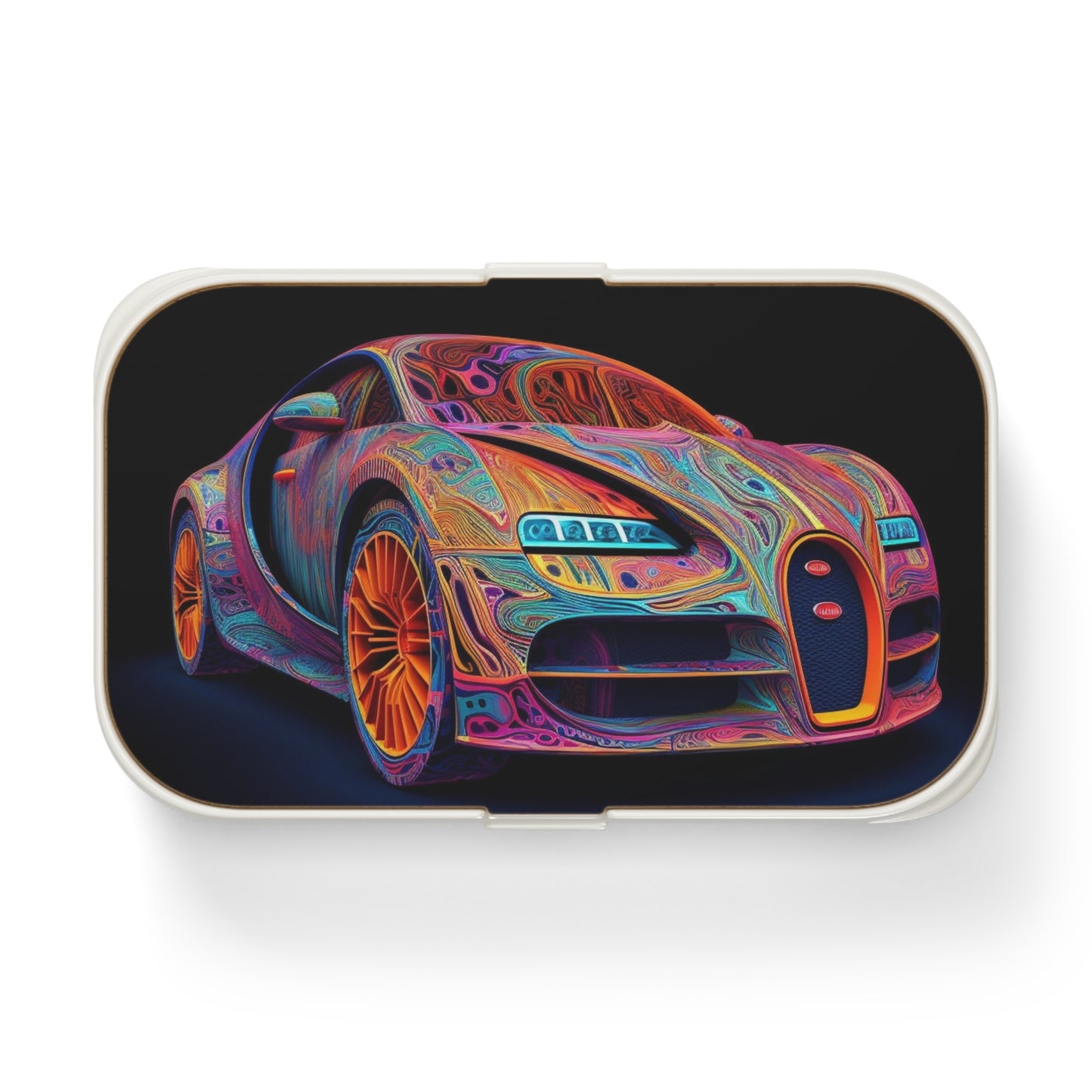 Bento Lunch Box Bugatti Abstract Concept 1