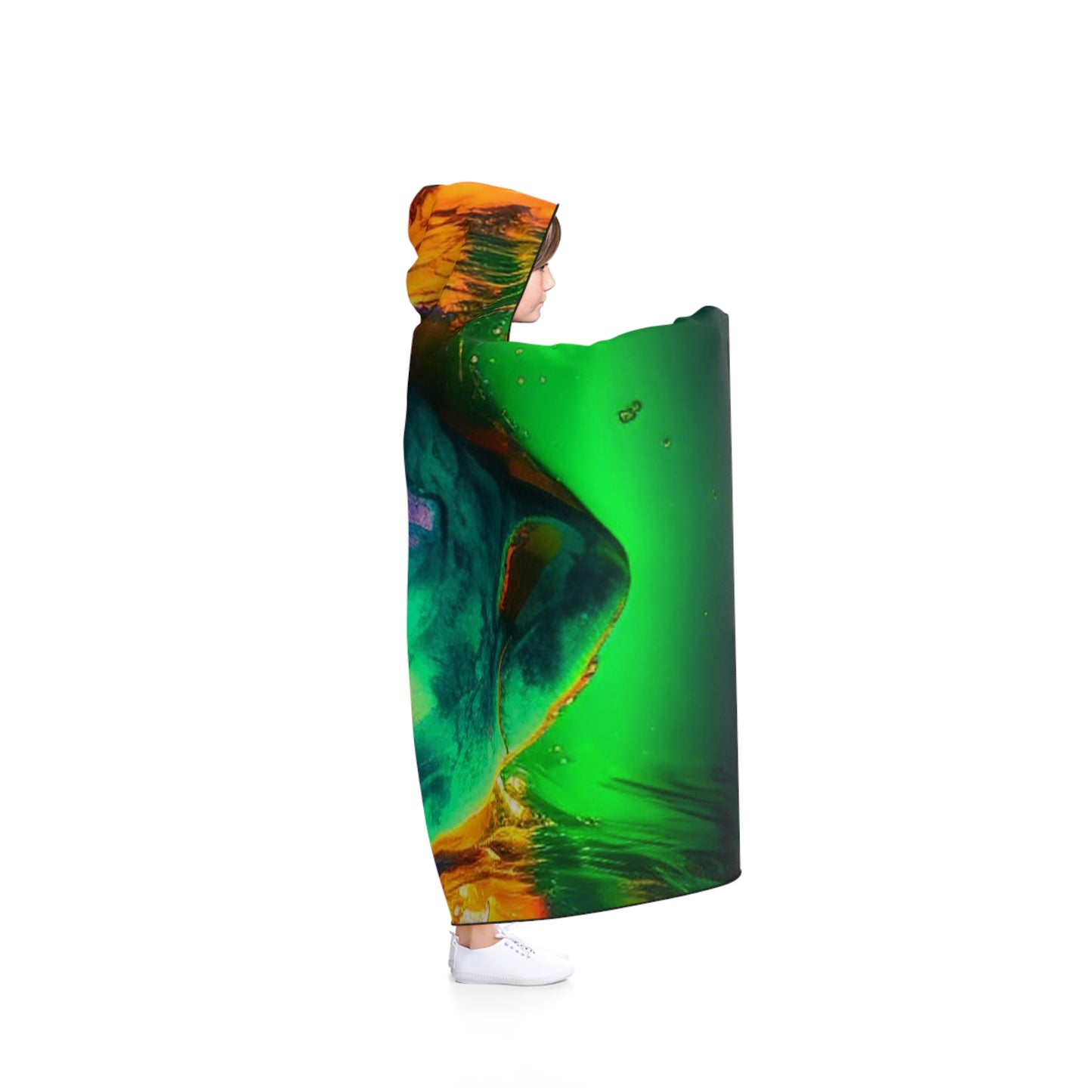 Hooded Blanket Florescent Glow 1