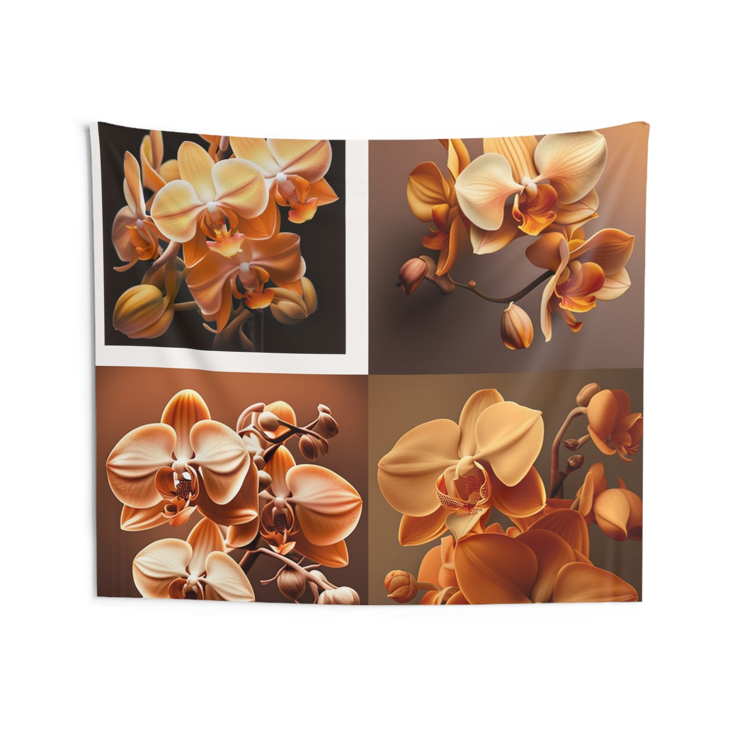 Indoor Wall Tapestries orchid pedals 5