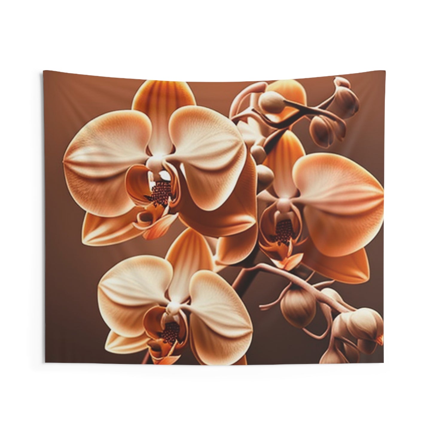 Indoor Wall Tapestries orchid pedals 3