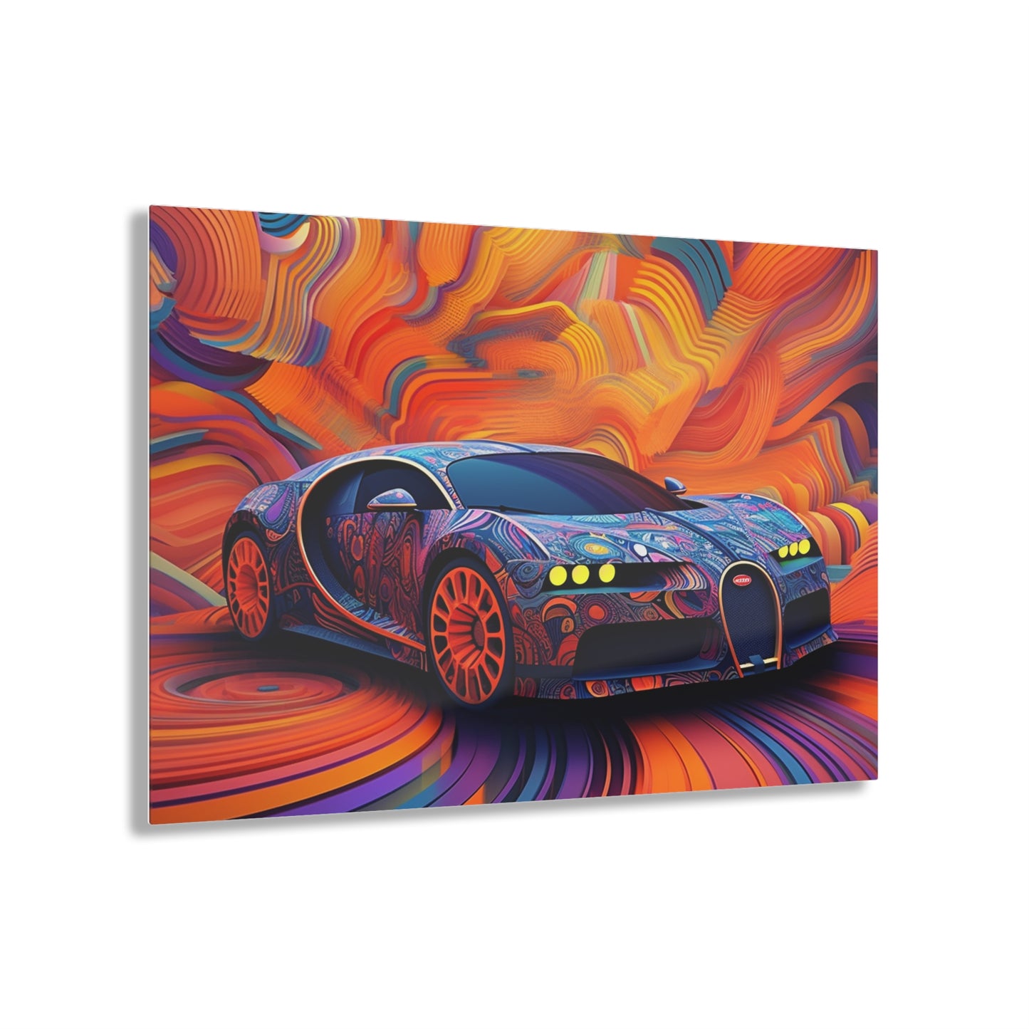 Acrylic Prints Bugatti Abstract Concept 4