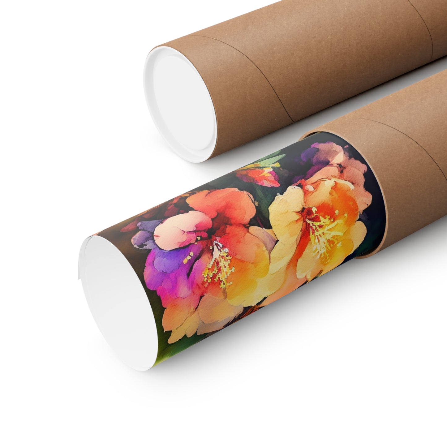 Premium Matte Vertical Posters Bright Spring Flowers 2