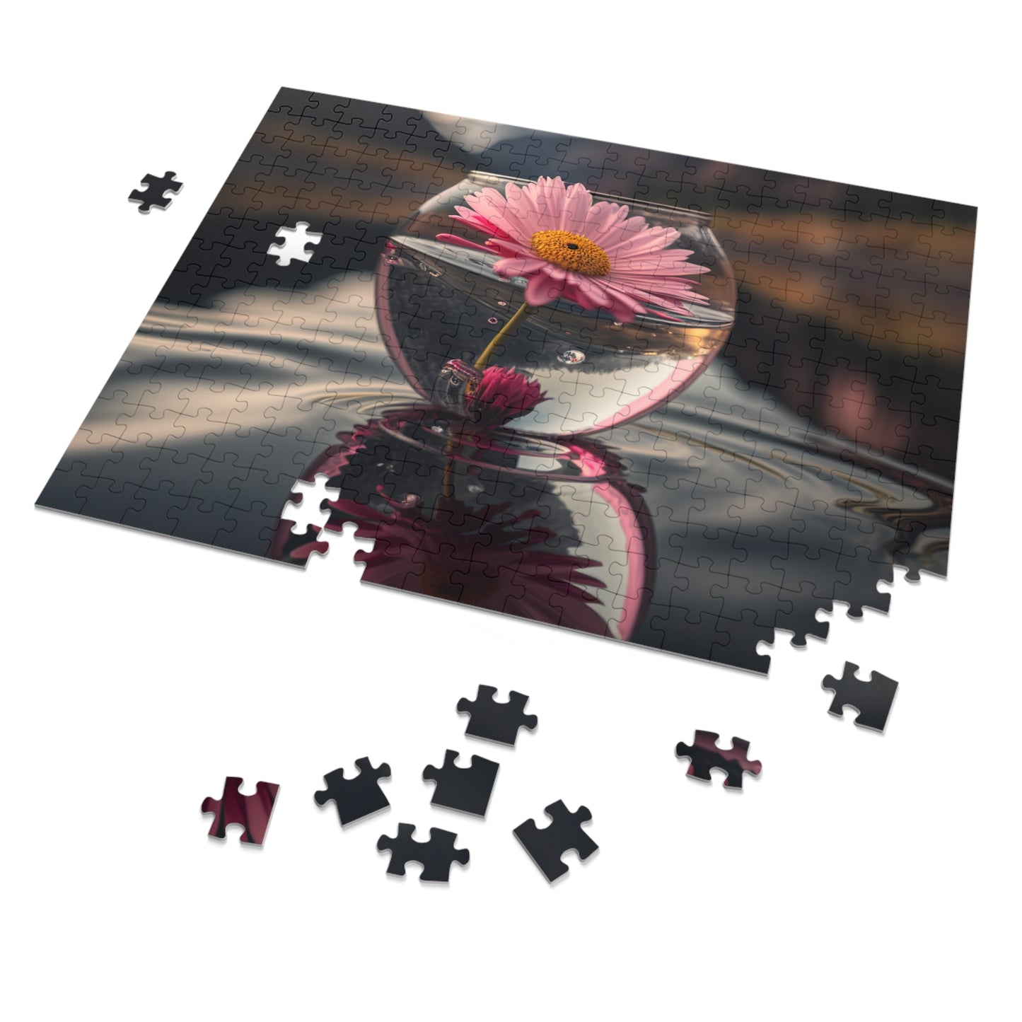 Jigsaw Puzzle (30, 110, 252, 500,1000-Piece) Daisy in a vase 3