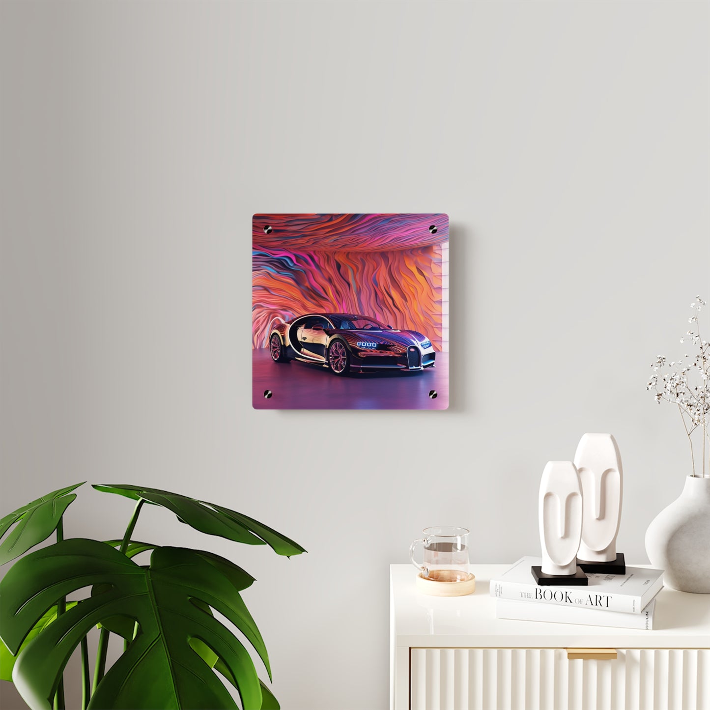 Acrylic Wall Art Panels Bugatti Abstract Flair 4