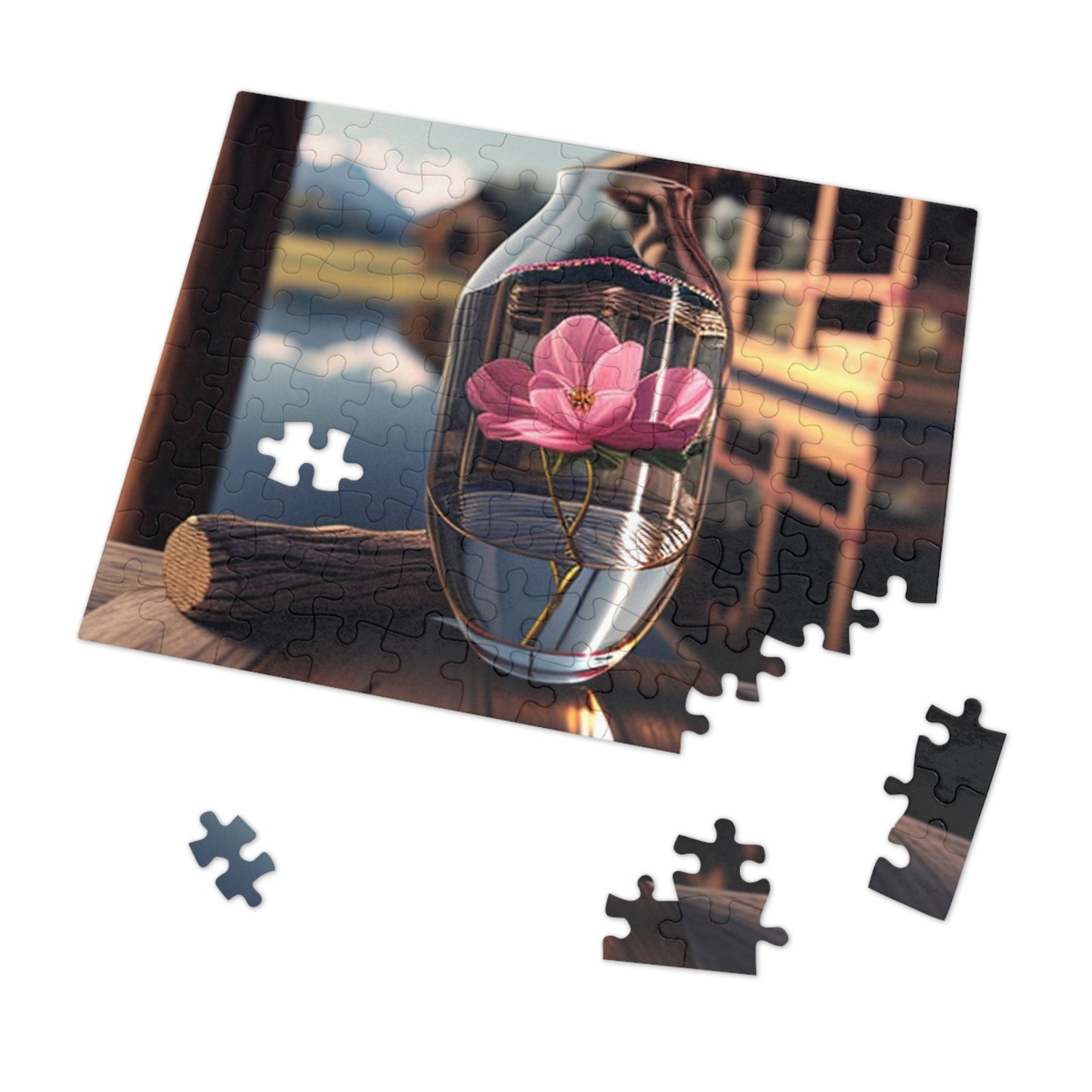 Jigsaw Puzzle (30, 110, 252, 500,1000-Piece) Pink Magnolia 4