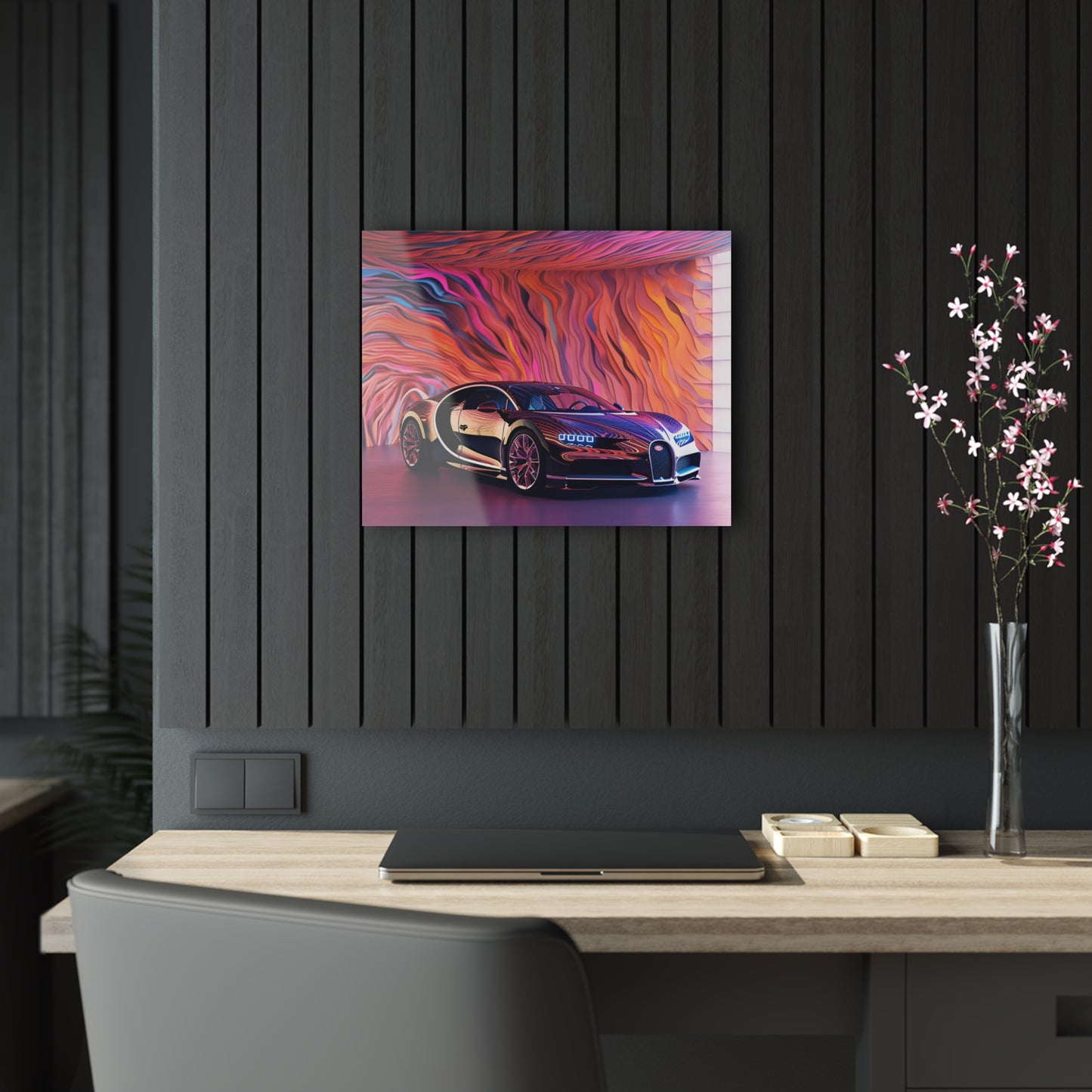 Acrylic Prints Bugatti Abstract Flair 4