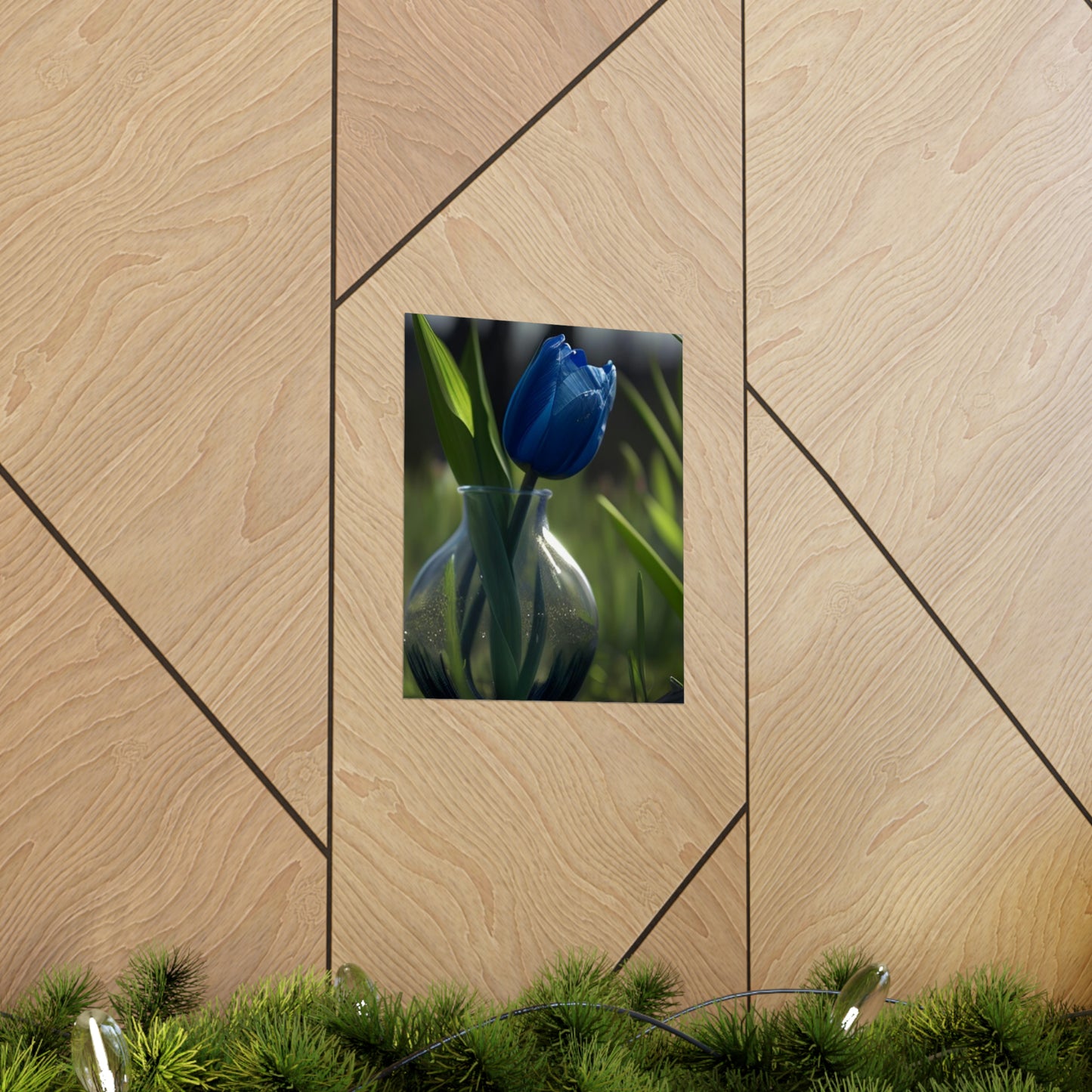 Premium Matte Vertical Posters Tulip 1