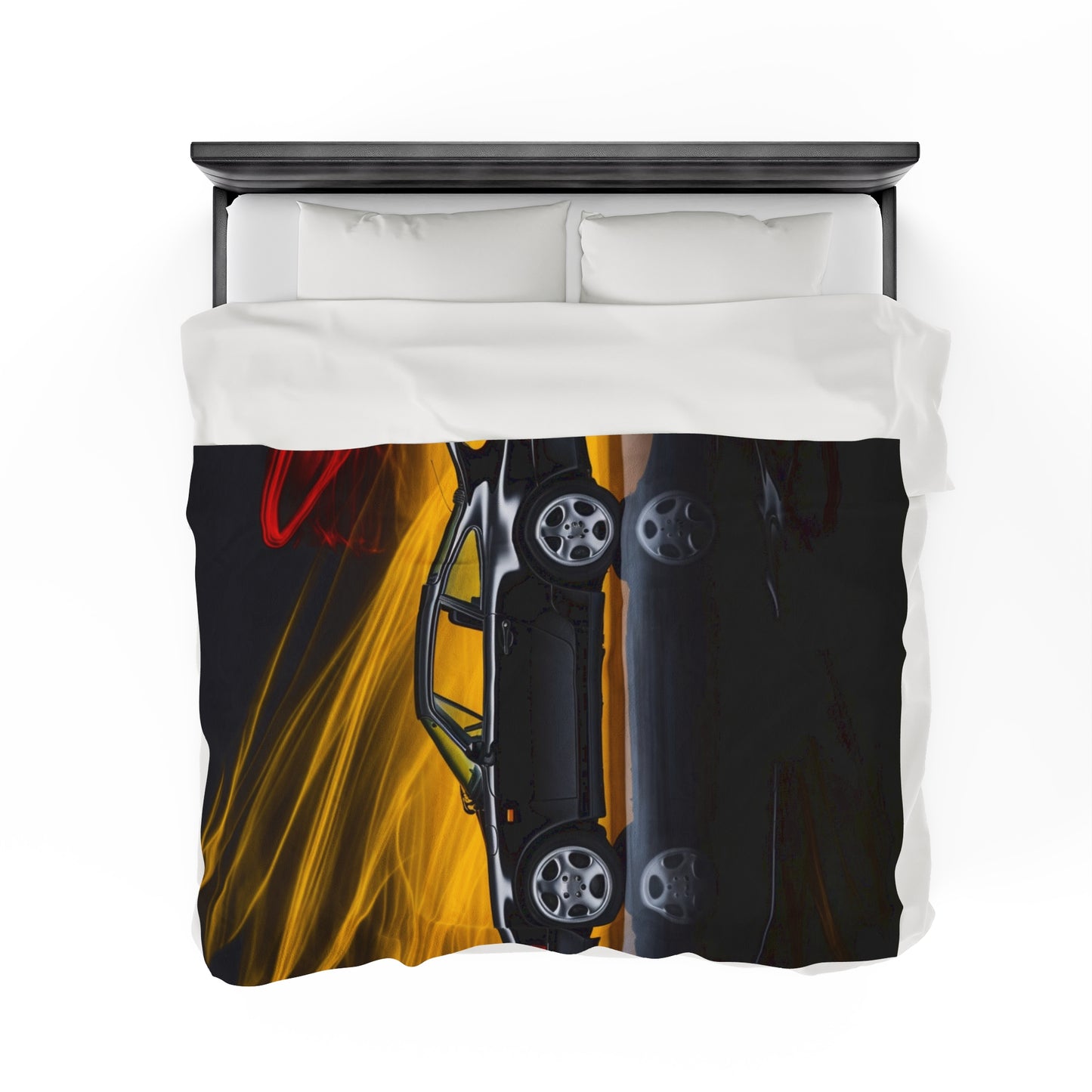 Velveteen Plush Blanket Porsche 933 4