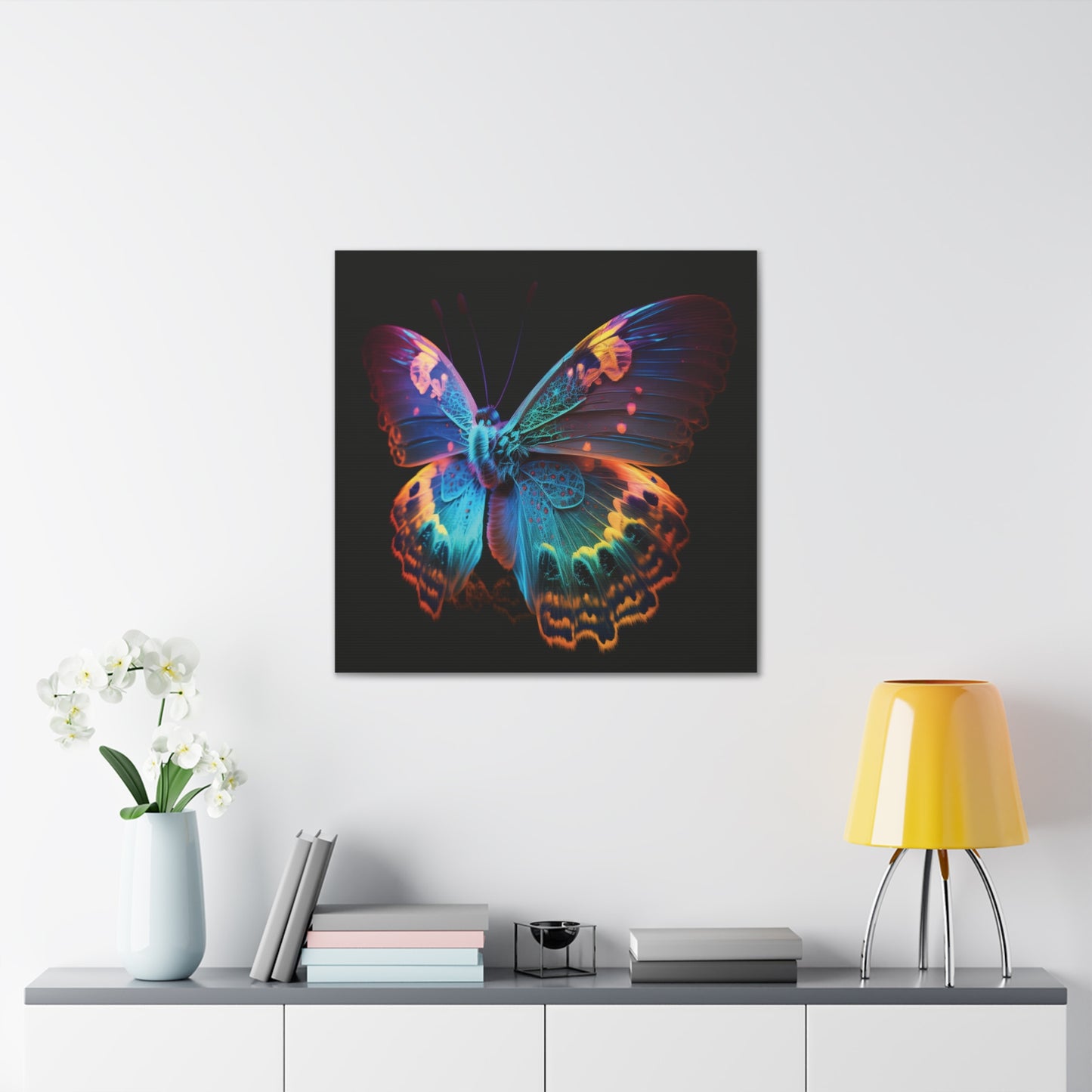 Canvas Gallery Wraps Raw Hyper Color Butterfly 4