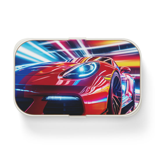 Bento Lunch Box Macro Flag Ferrari 1