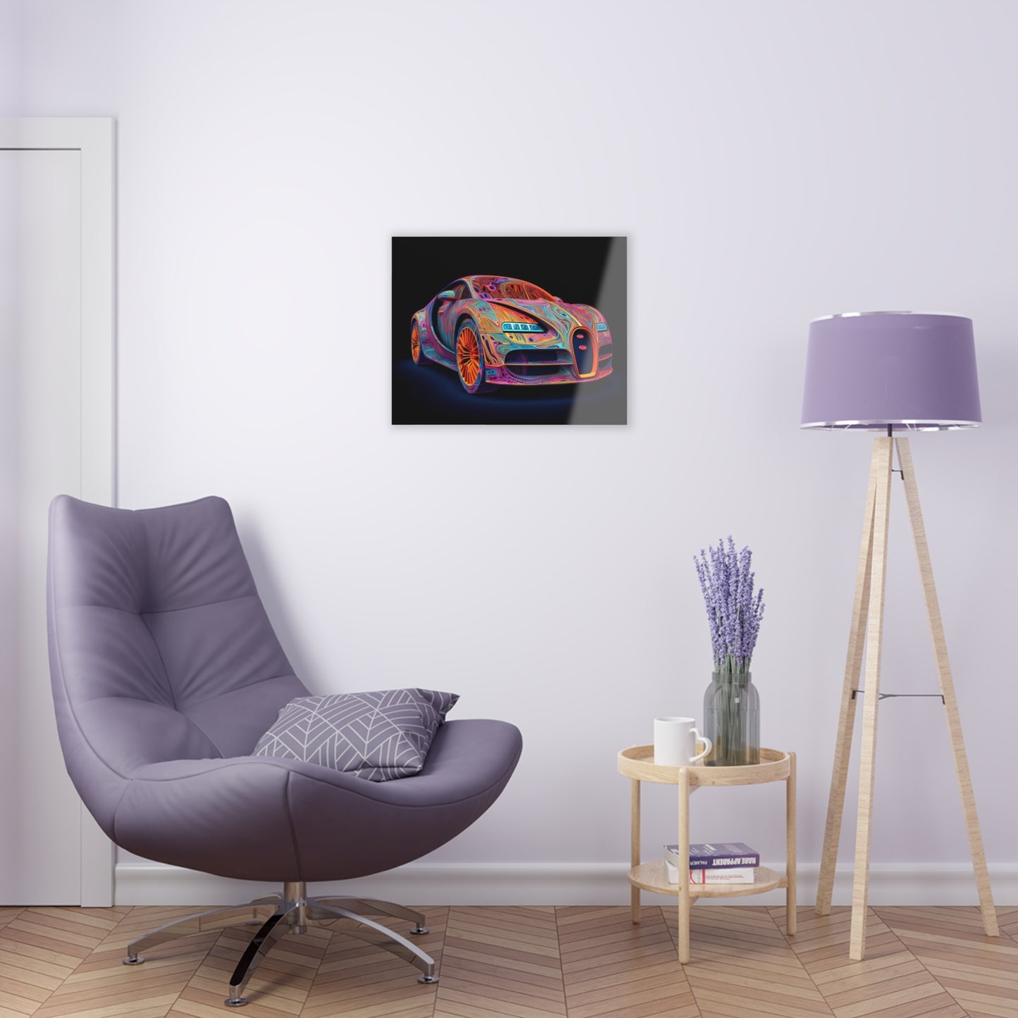 Acrylic Prints Bugatti Abstract Concept 1