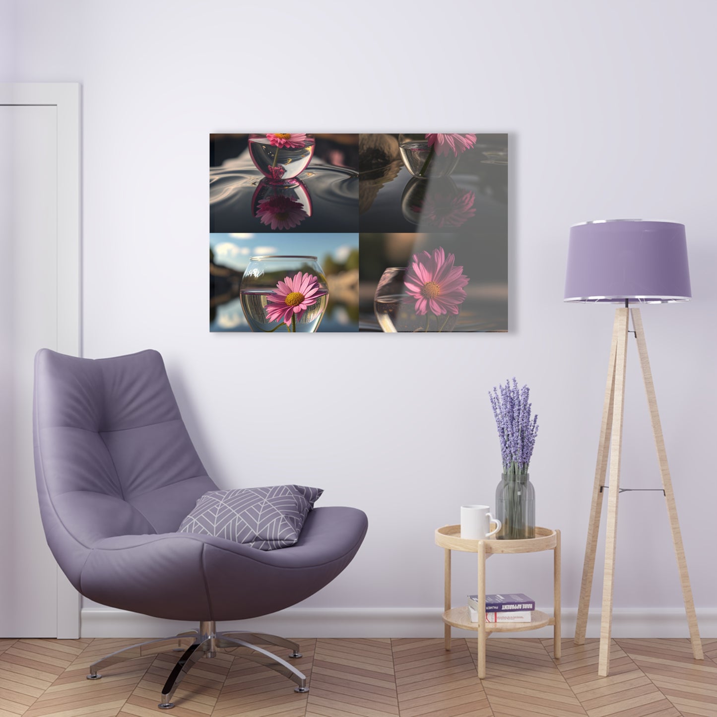 Acrylic Prints Pink Daisy 5