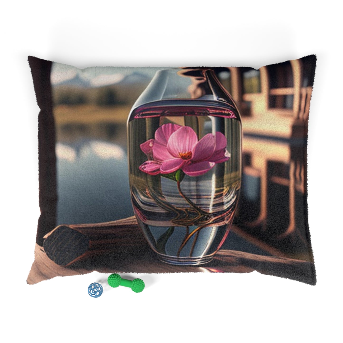 Pet Bed Pink Magnolia 3