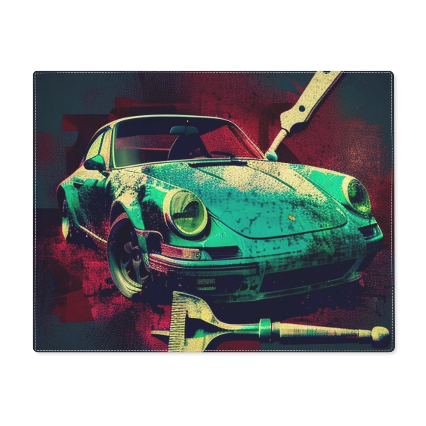 Placemat, 1pc Porsche Abstract 4