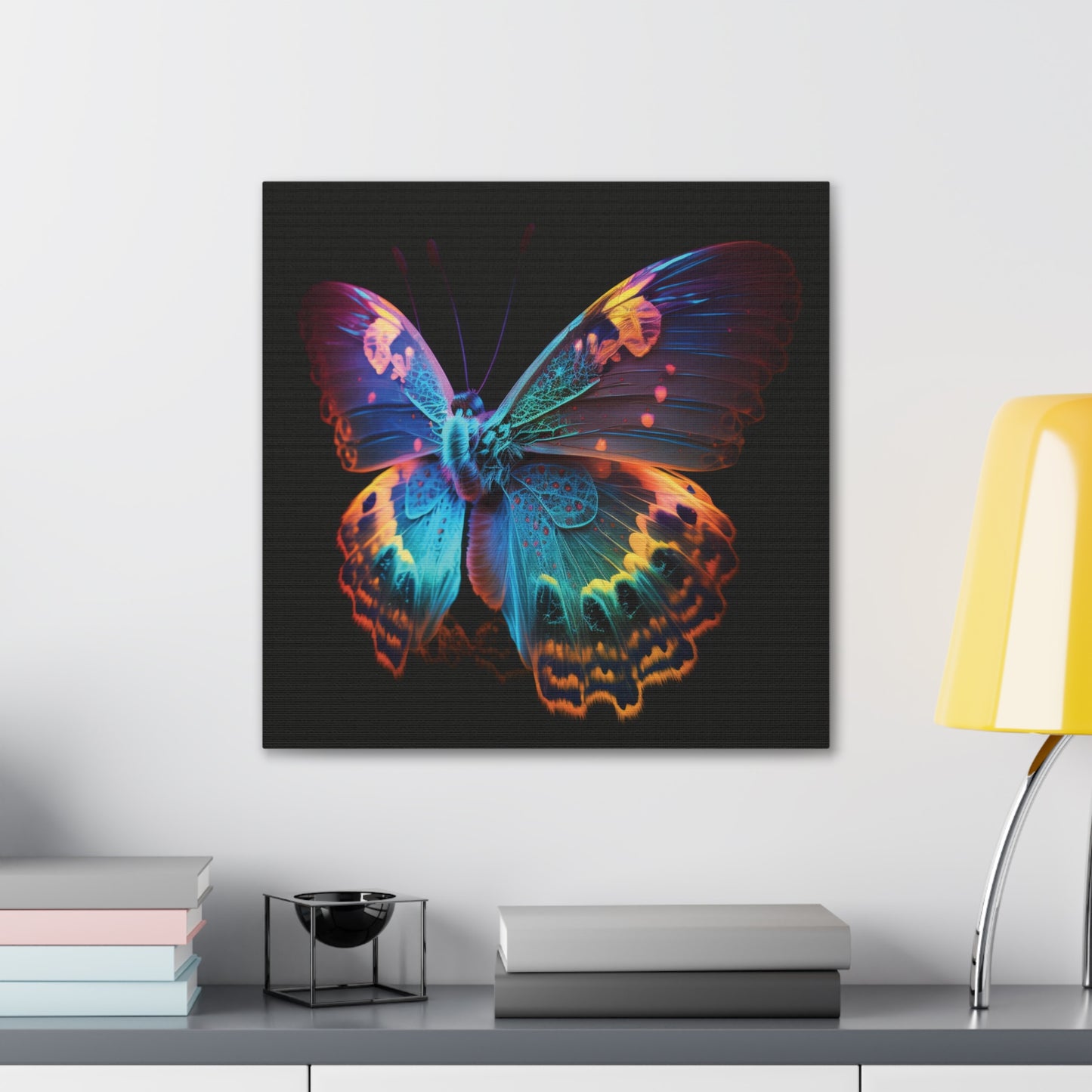 Canvas Gallery Wraps Raw Hyper Color Butterfly 4