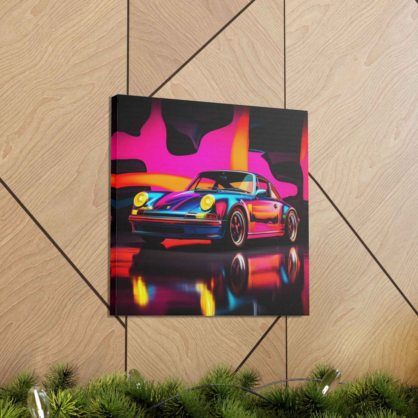 Canvas Gallery Wraps Macro Porsche 2