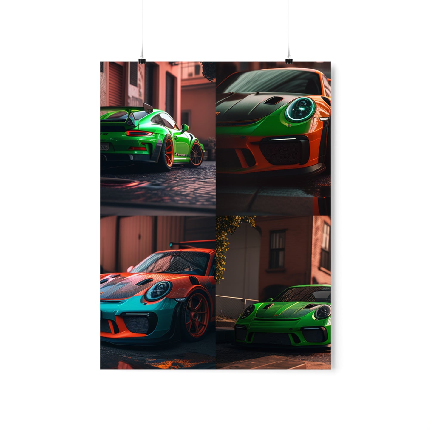 Premium Matte Vertical Posters porsche 911 gt3 5
