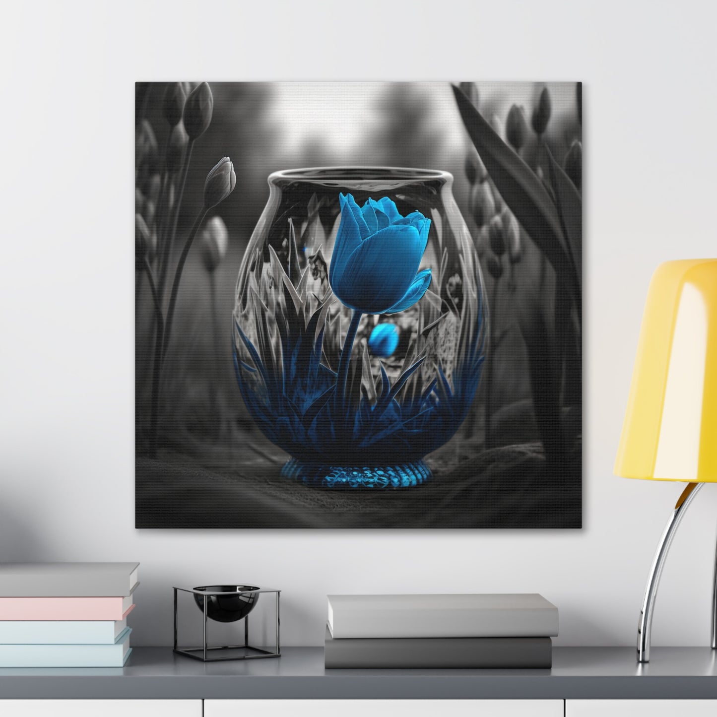 Canvas Gallery Wraps Tulip Blue 6