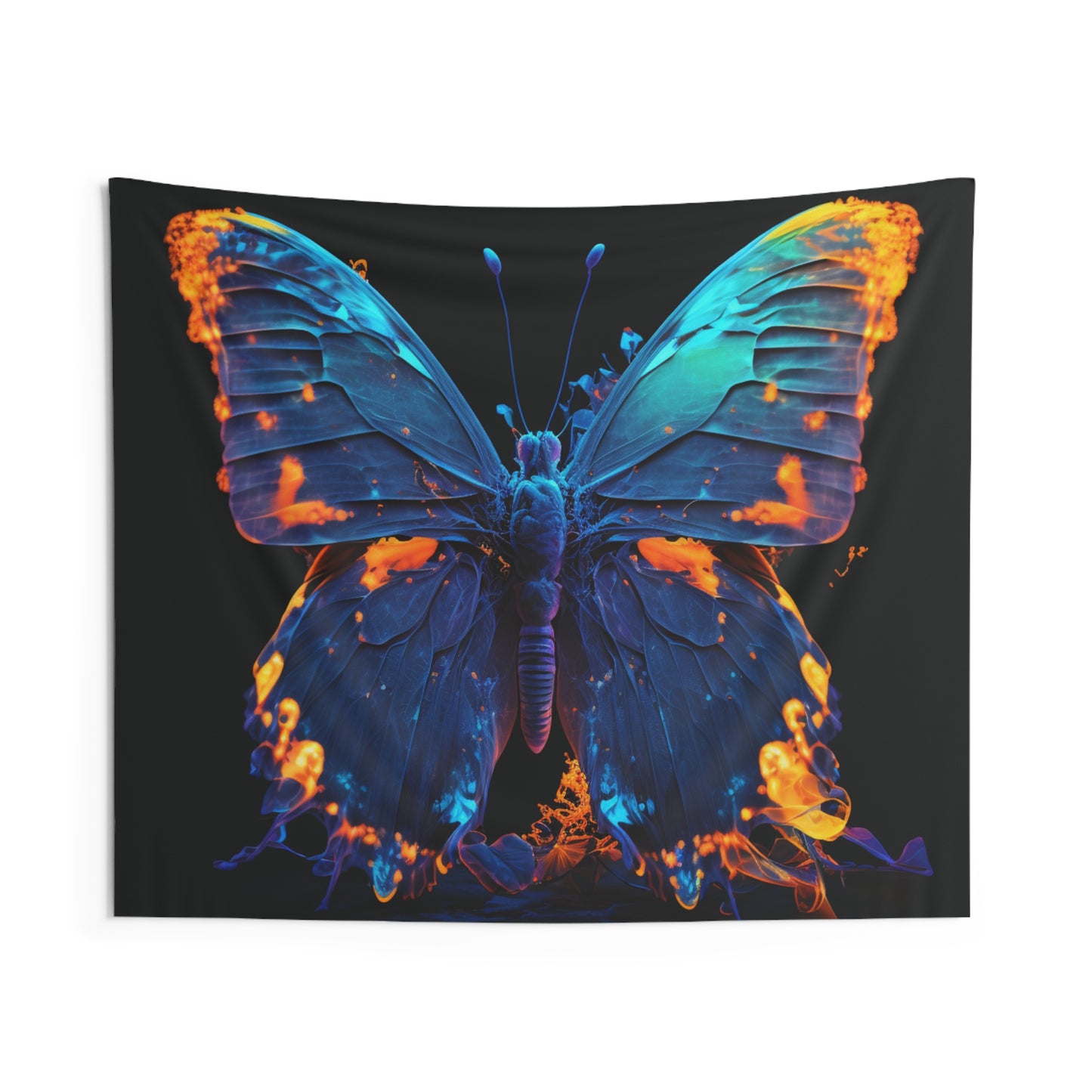 Indoor Wall Tapestries Thermal Butterfly 3