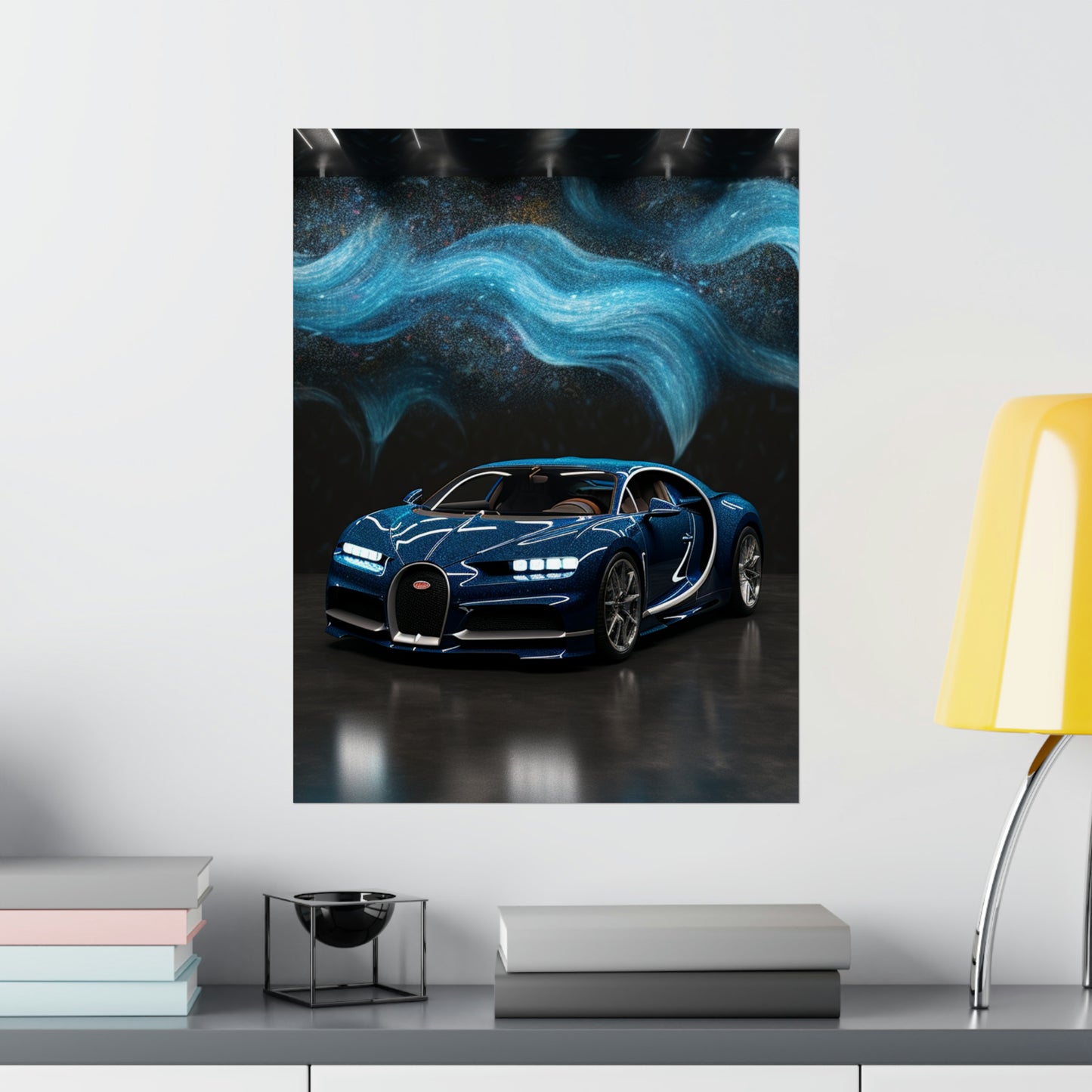 Premium Matte Vertical Posters Hyper Bugatti 3