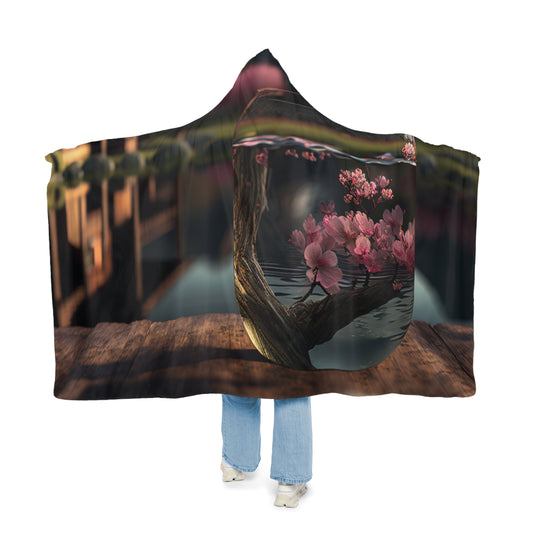 Snuggle Hooded Blanket Cherry Blossom 3