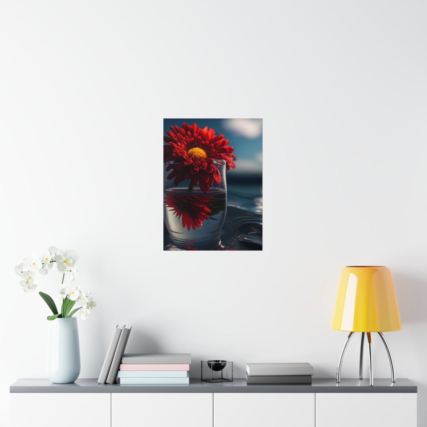 Premium Matte Vertical Posters Chrysanthemum 3