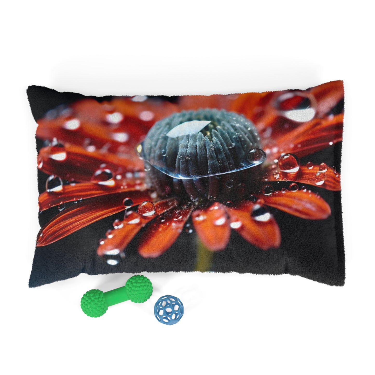 Pet Bed Water drop Macro Flower 1