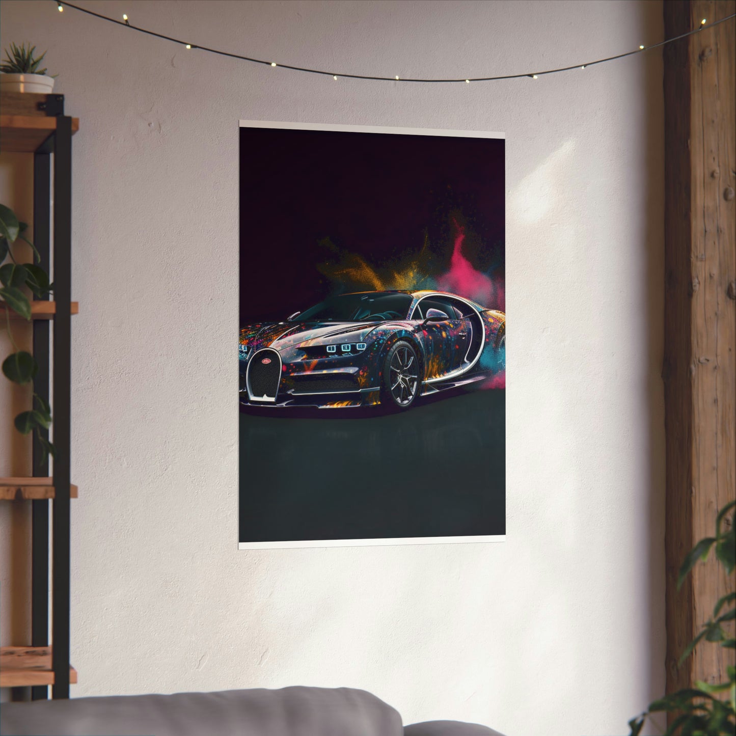 Premium Matte Vertical Posters Hyper Bugatti 4