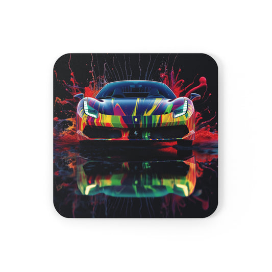 Corkwood Coaster Set Ferrari Fusion Water 1