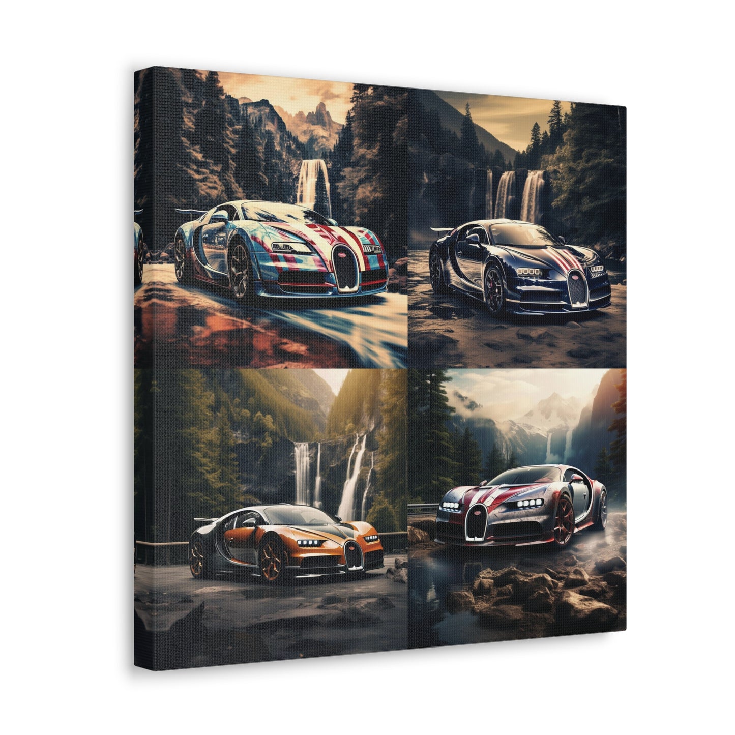 Canvas Gallery Wraps Bugatti Waterfall 5