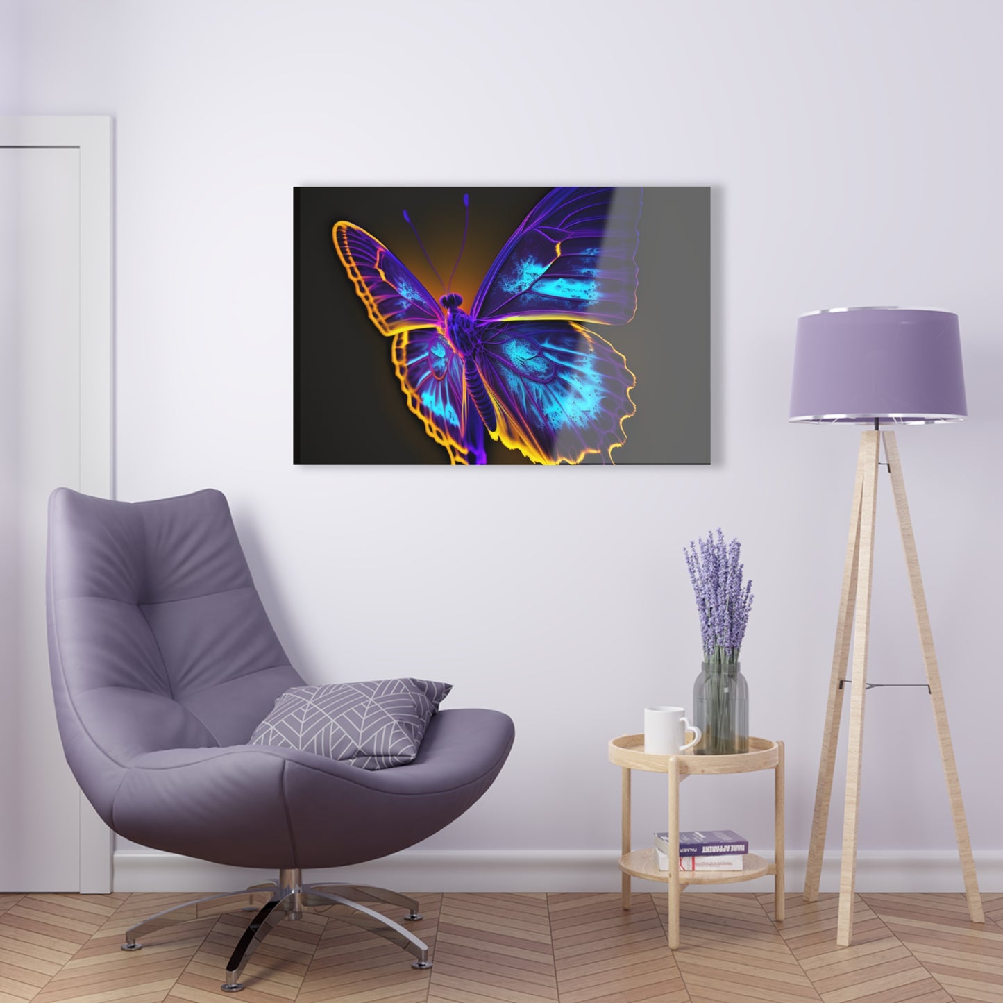 Acrylic Prints Thermal Butterfly 4