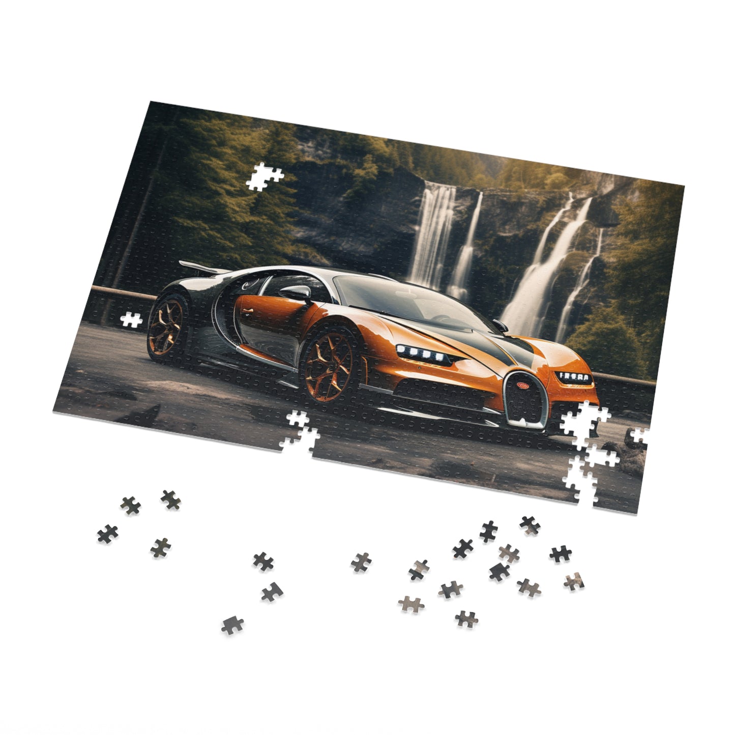 Jigsaw Puzzle (30, 110, 252, 500,1000-Piece) Bugatti Waterfall 3